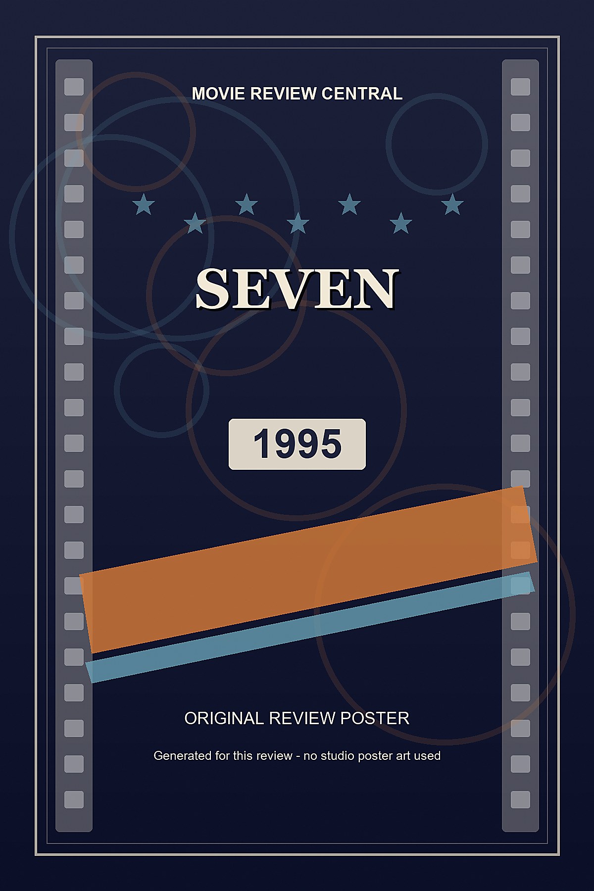 Seven (1995) - original review poster
