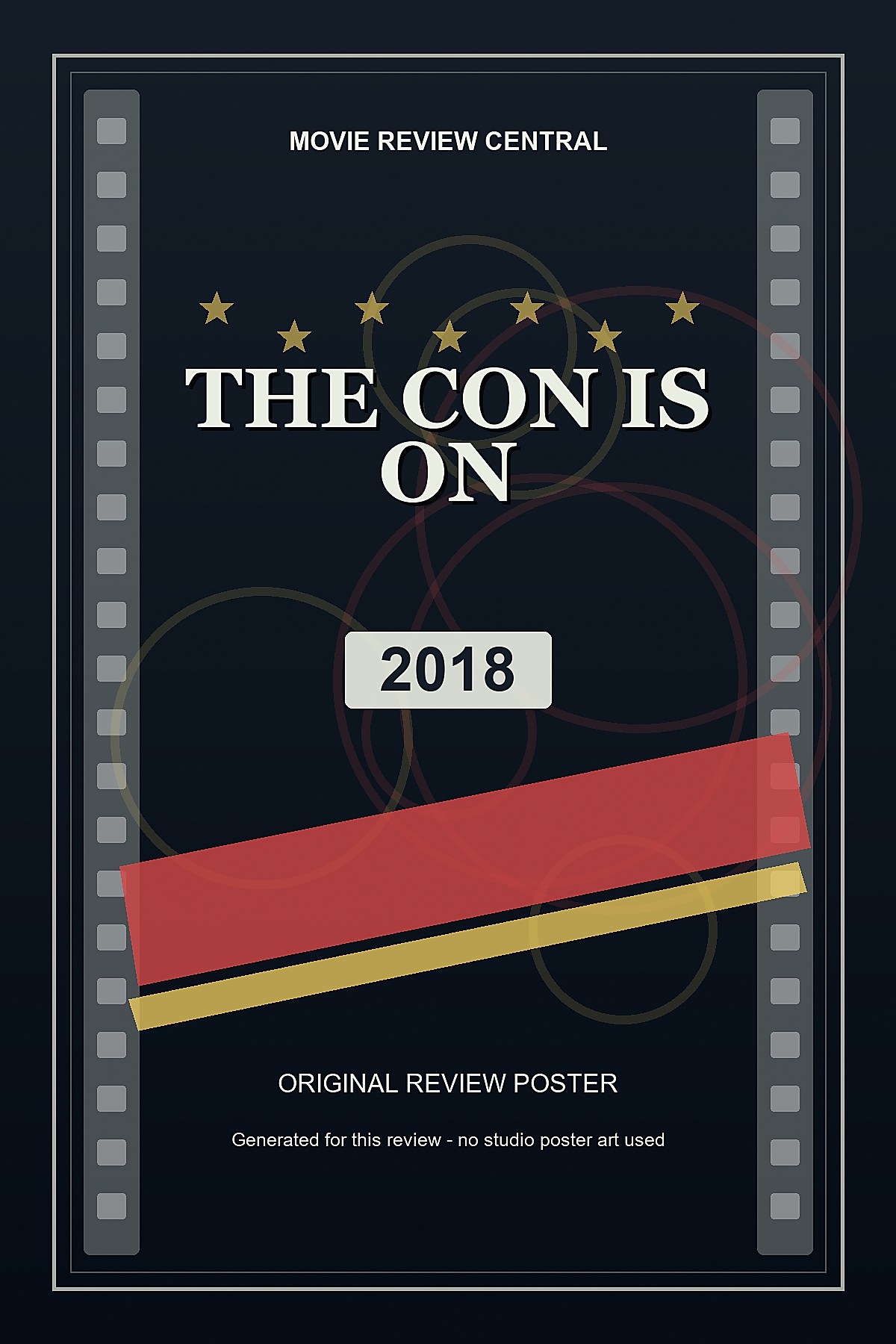 The Con is On (2018) - original review poster