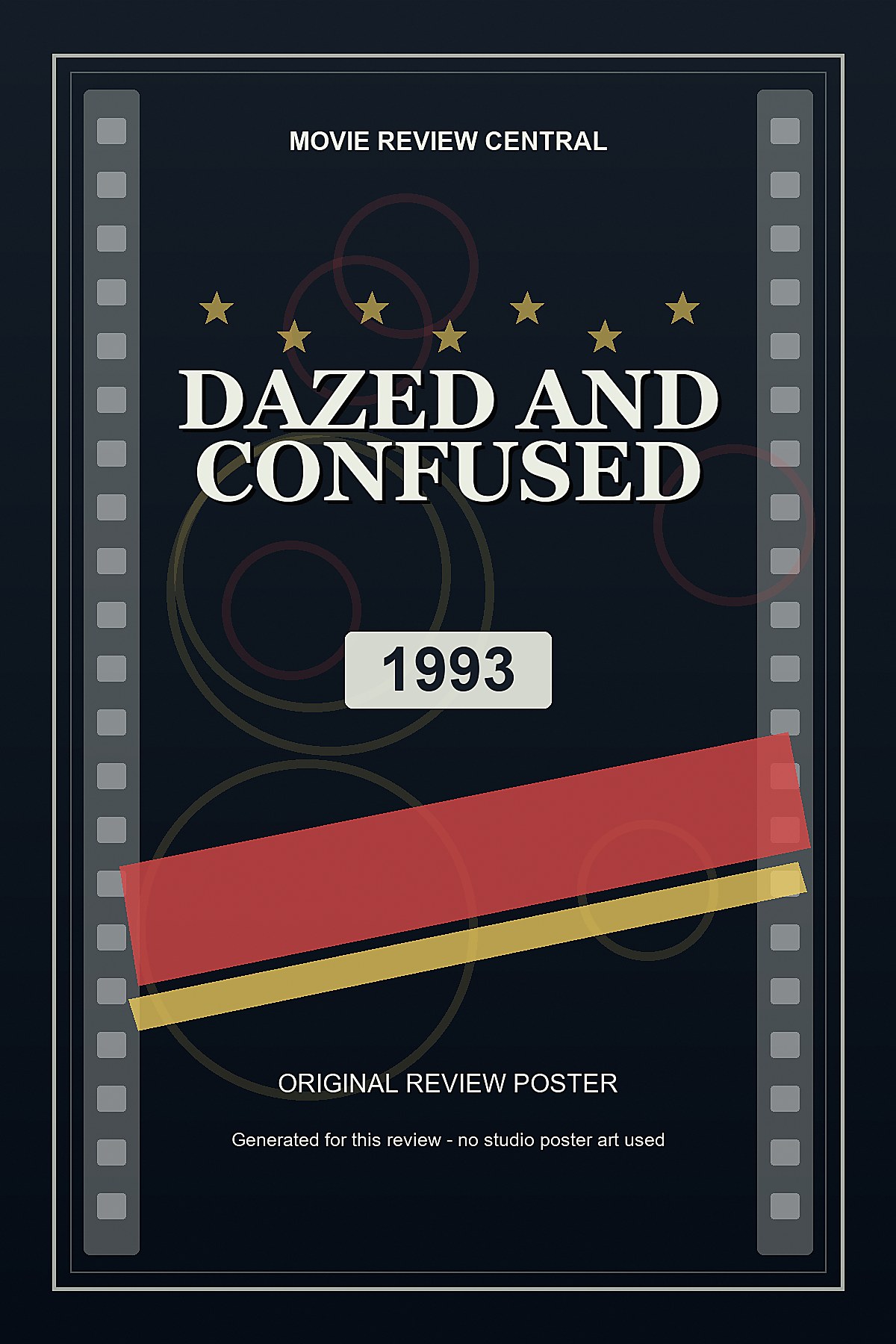 Dazed and Confused (1993) - original review poster