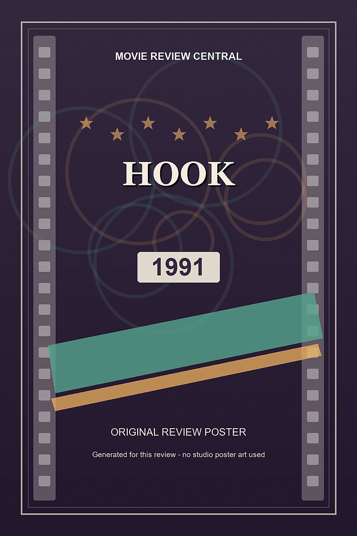 Hook (1991) - original review poster