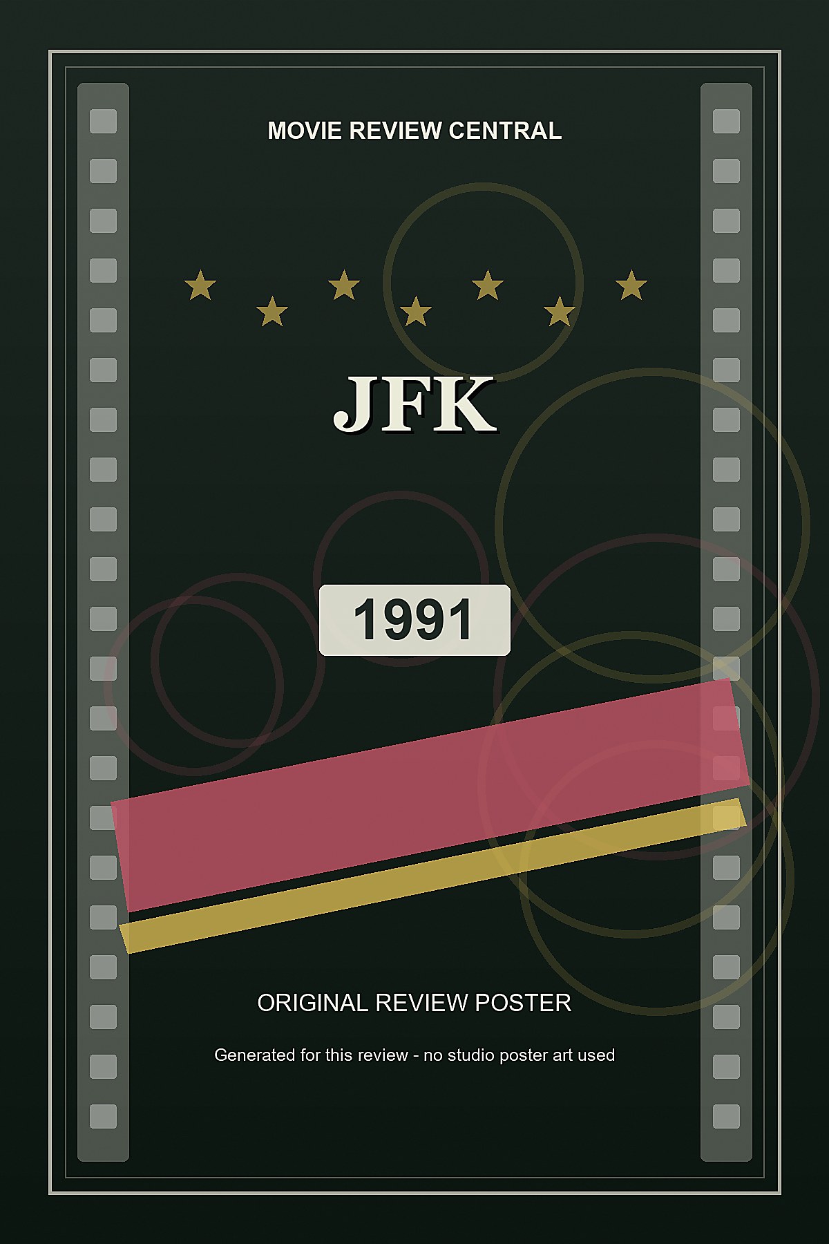 JFK (1991) - original review poster
