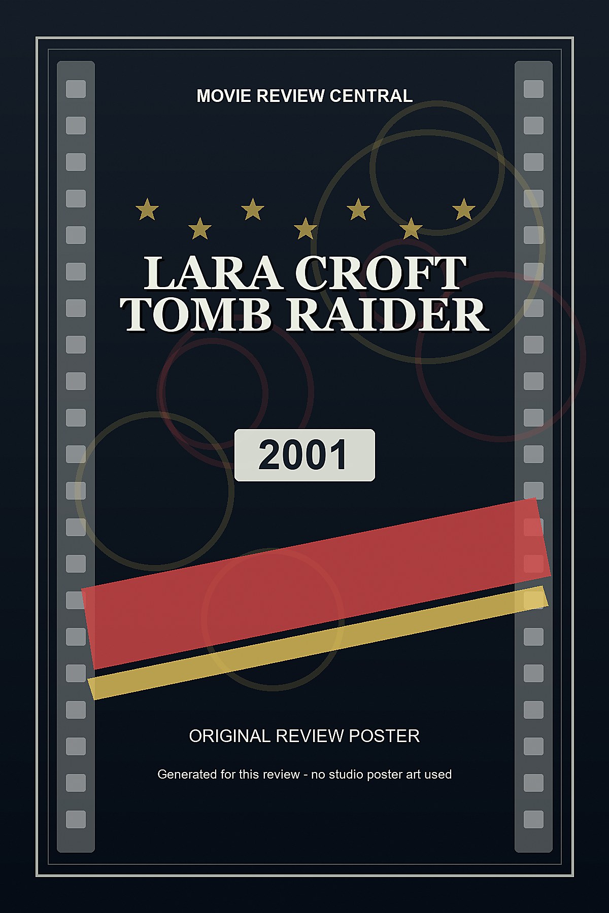 Lara Croft: Tomb Raider (2001) - original review poster