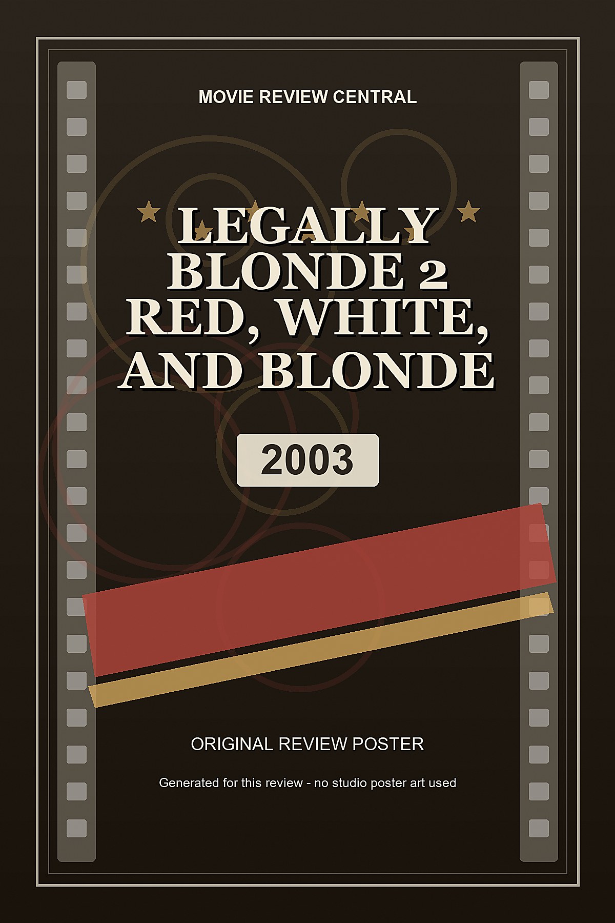 Legally Blonde 2: Red, White, and Blonde (2003) - original review poster