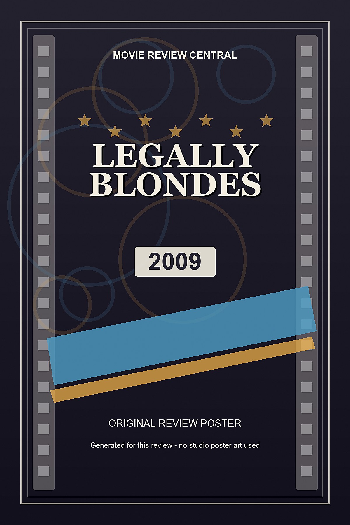 Legally Blondes (2009) - original review poster