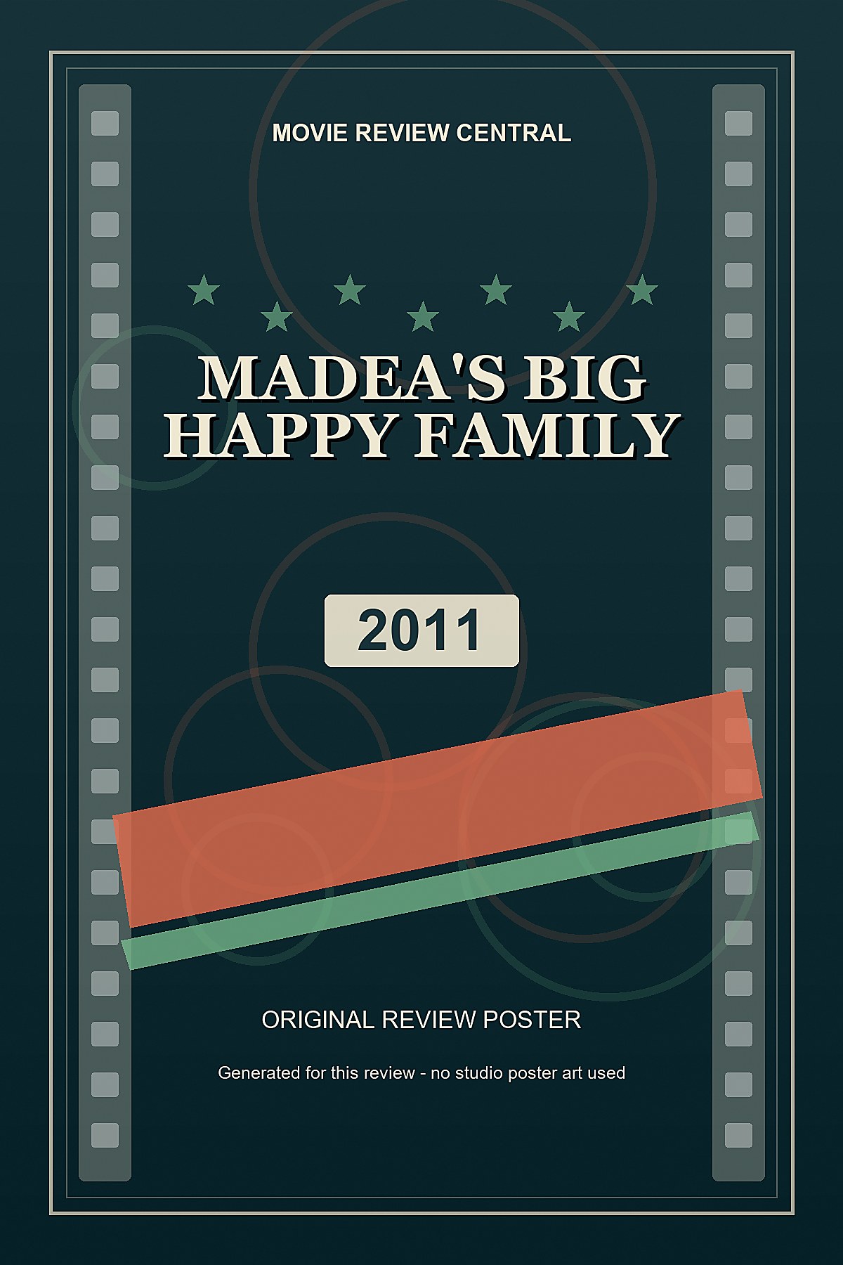 Madea's Big Happy Family (2011) - original review poster