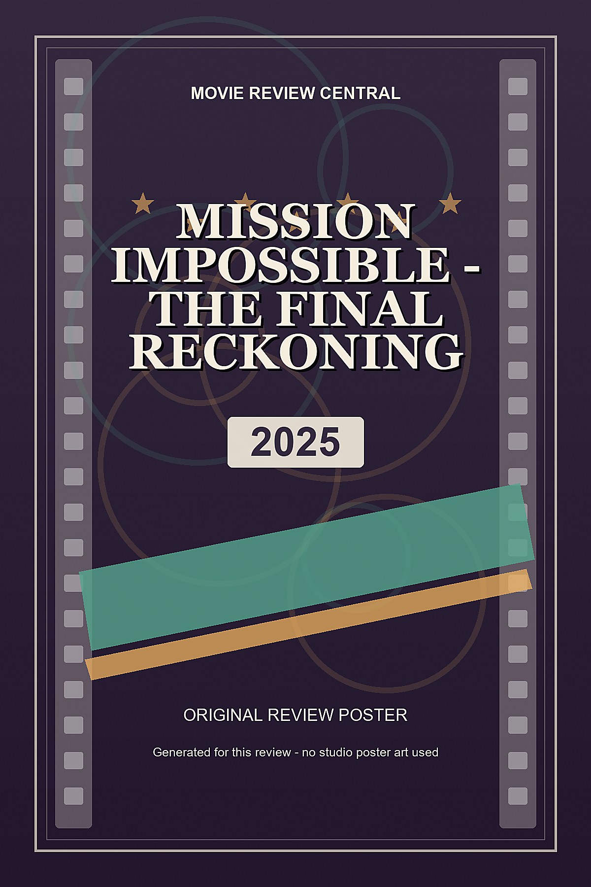 Mission: Impossible - The Final Reckoning (2025) - original review poster