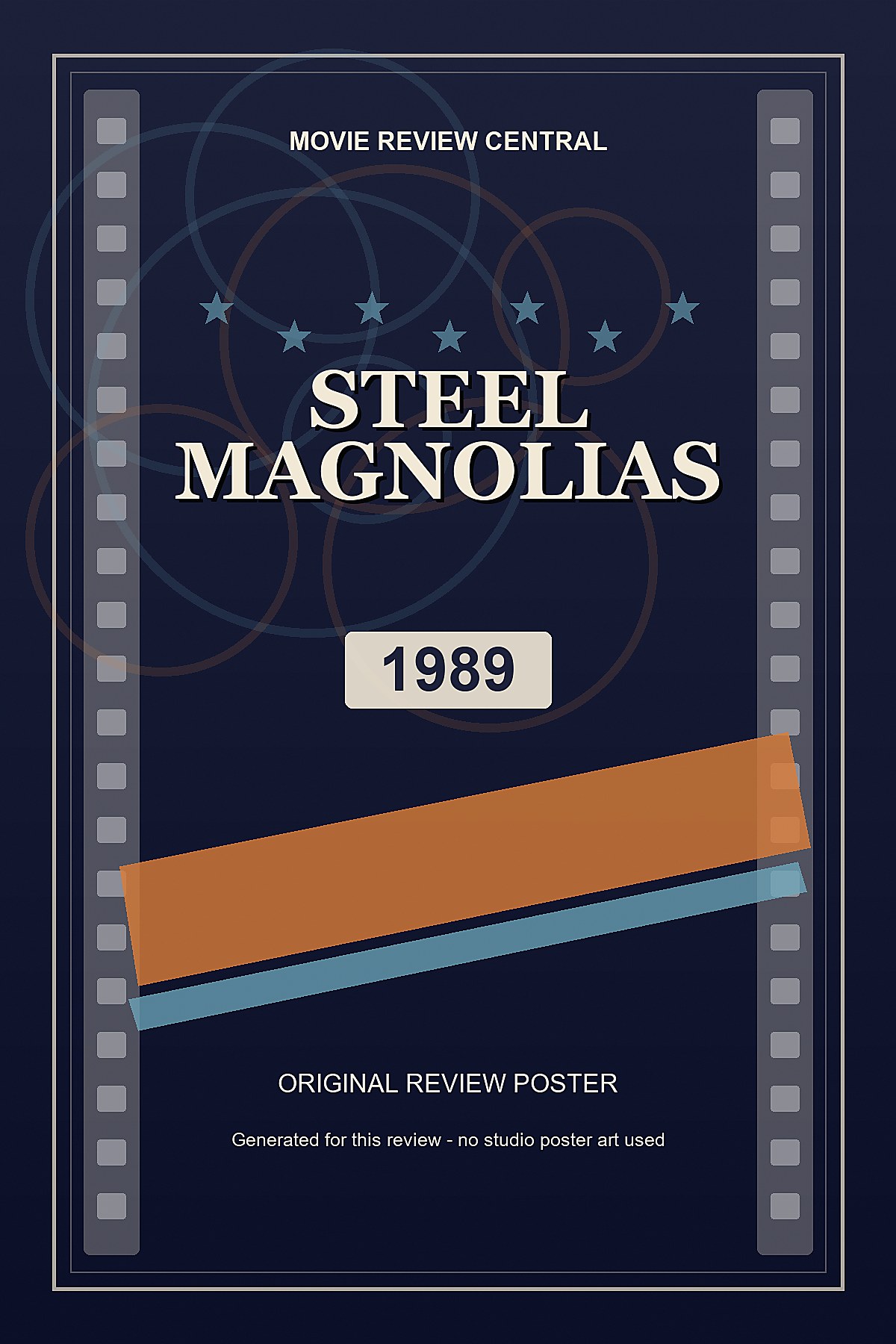 Steel Magnolias (1989) - original review poster
