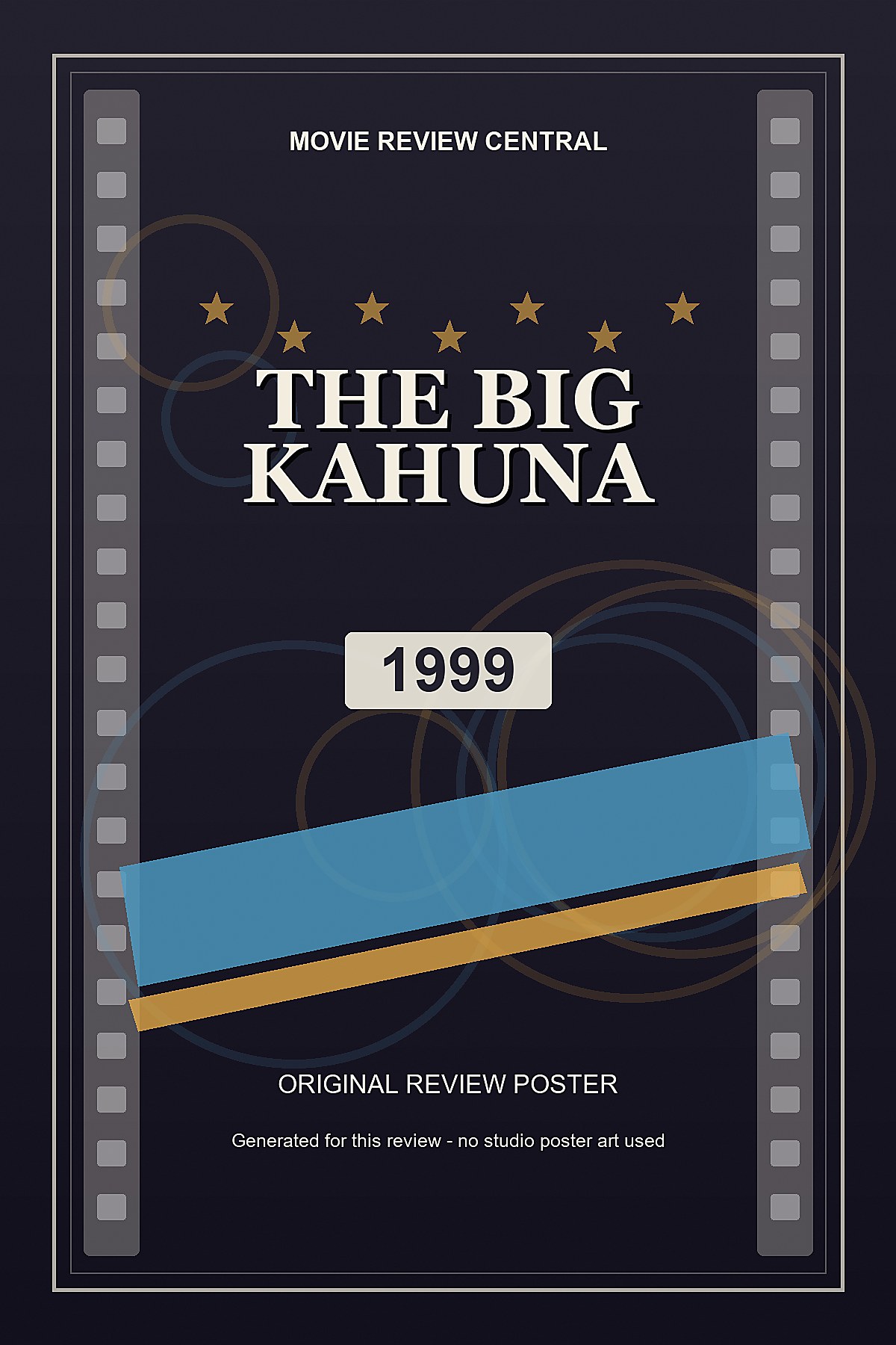 The Big Kahuna (1999) - original review poster