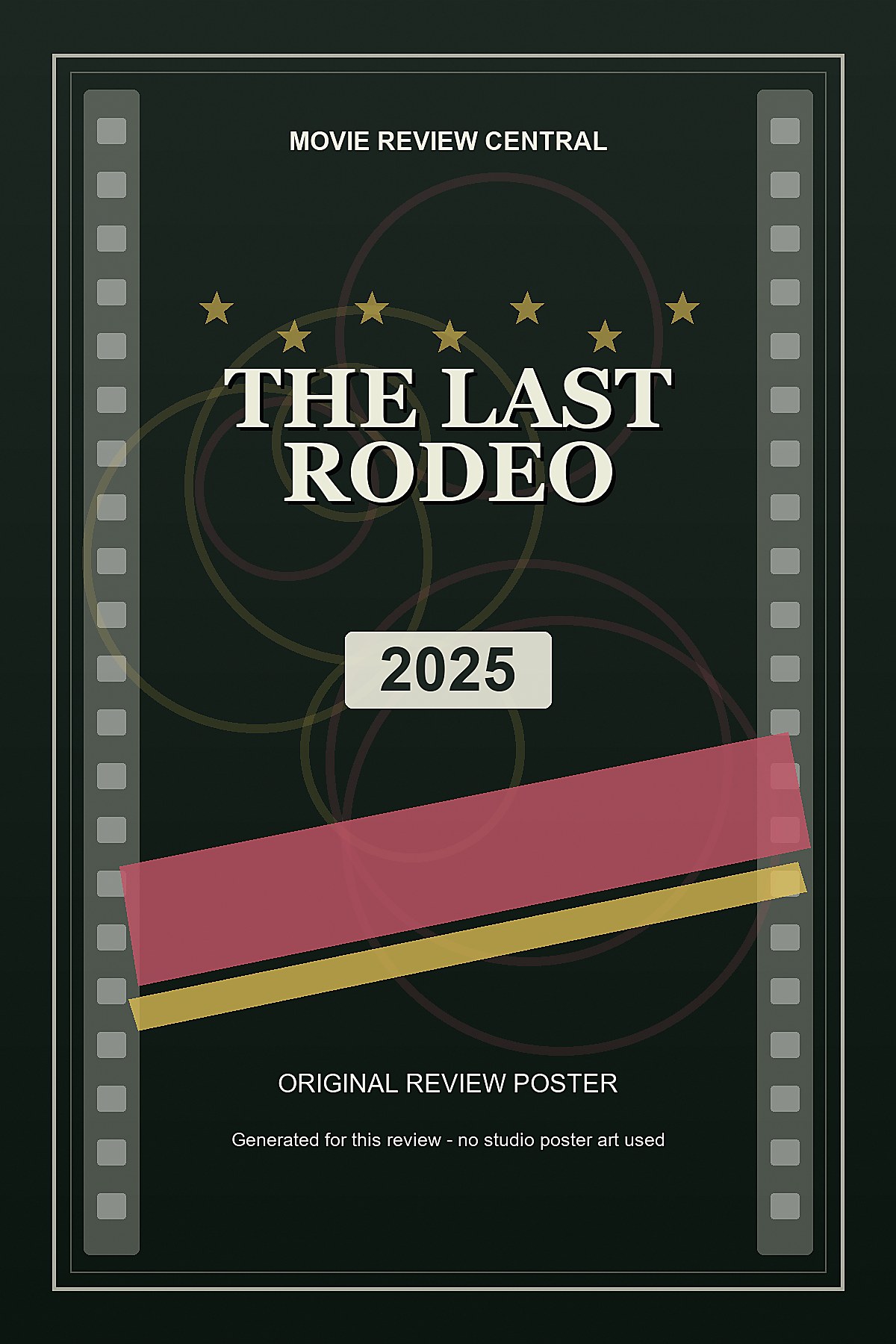 The Last Rodeo (2025) - original review poster
