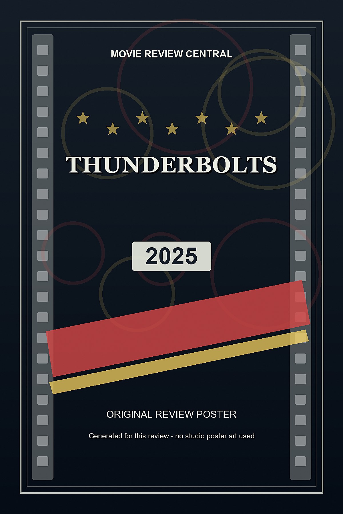 Thunderbolts (2025) - original review poster