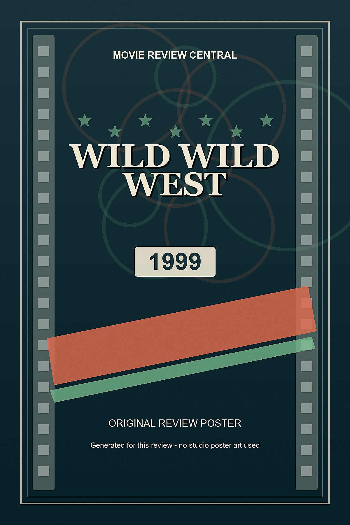 Wild Wild West (1999) - original review poster