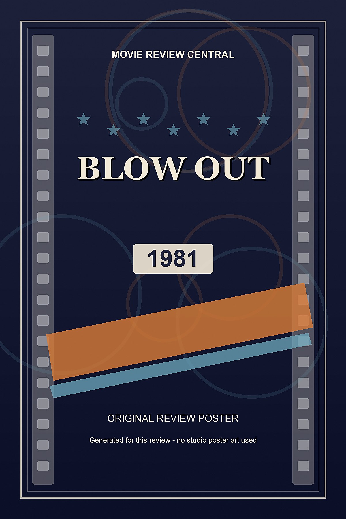 Blow Out (1981) - original review poster