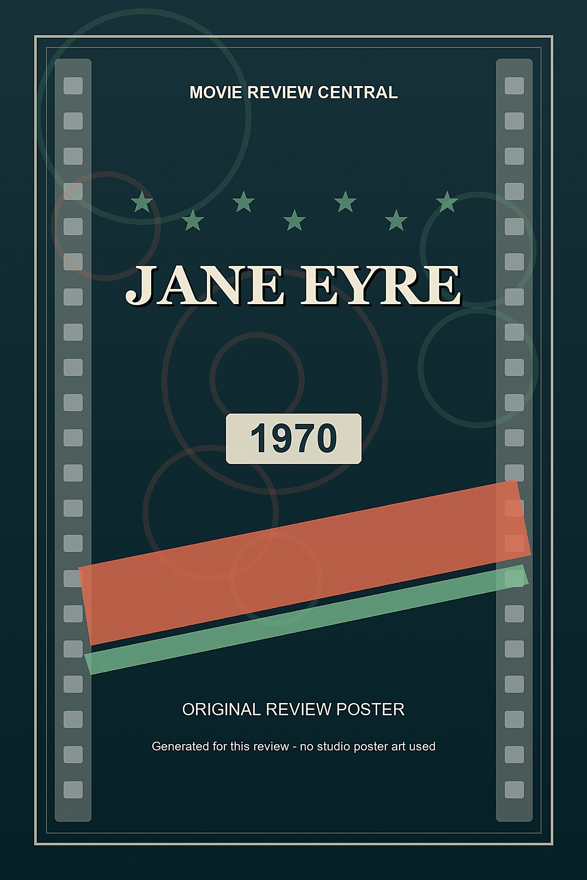 Jane Eyre (1970) - original review poster