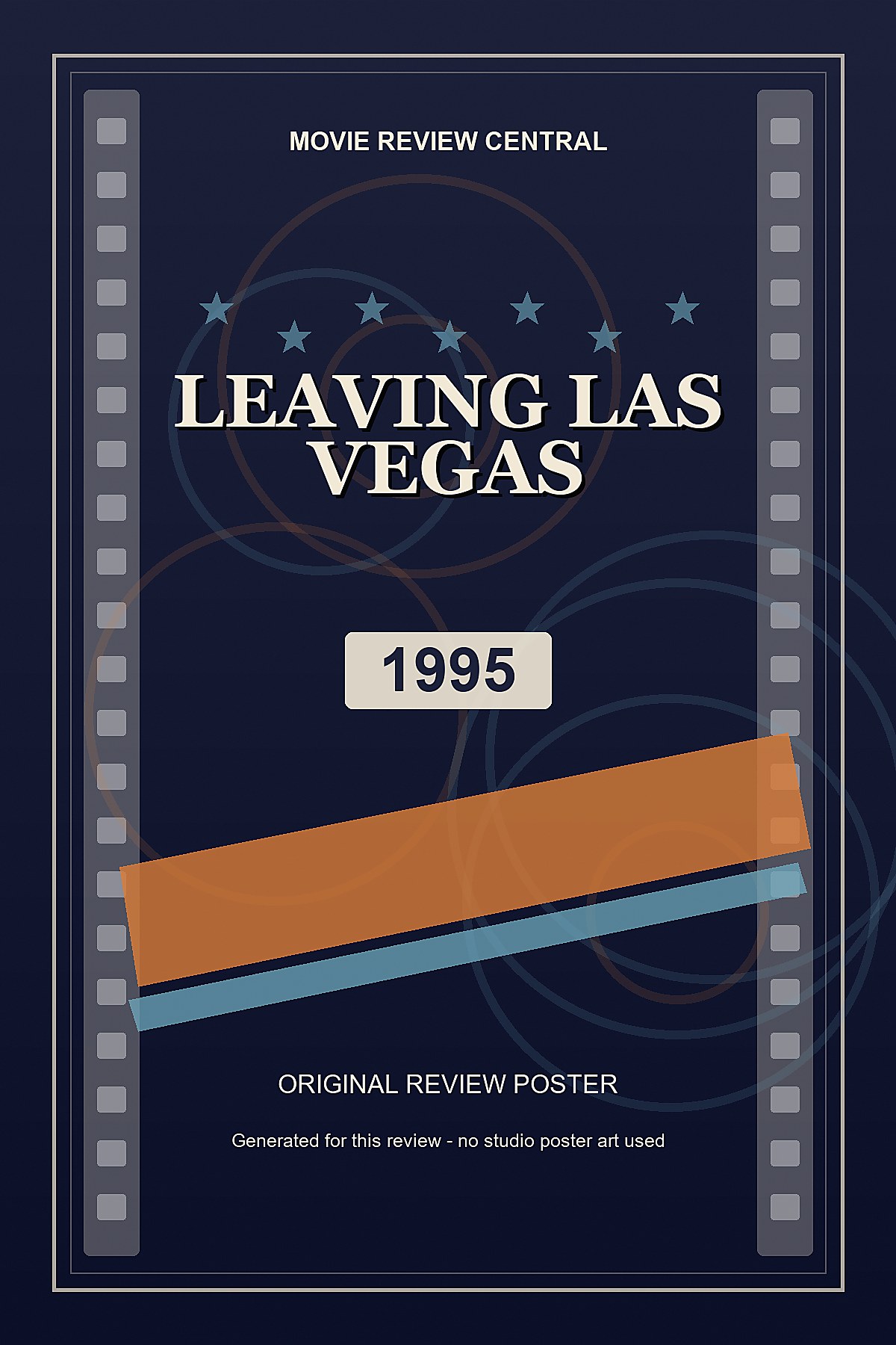 Leaving Las Vegas (1995) - original review poster Leaving Las Vegas (1995) - original review poster
