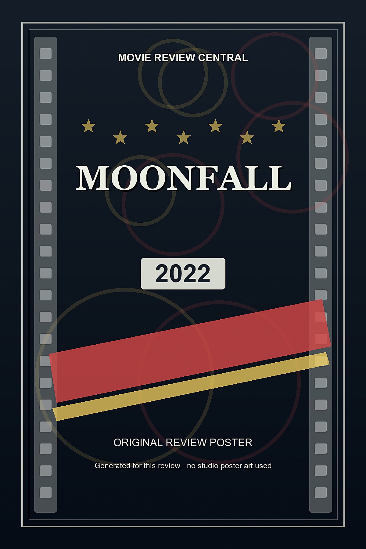 Moonfall (2022) - original review poster Moonfall (2022) - original review poster