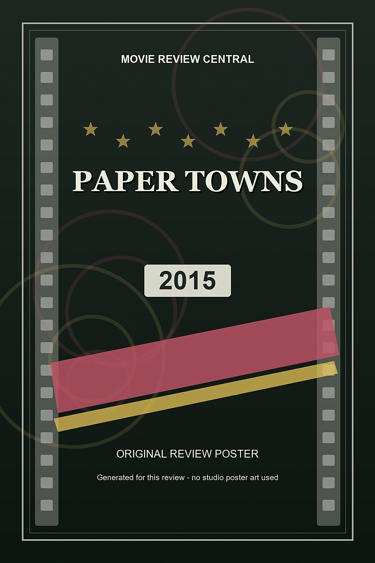 Paper Towns (2015) - original review poster