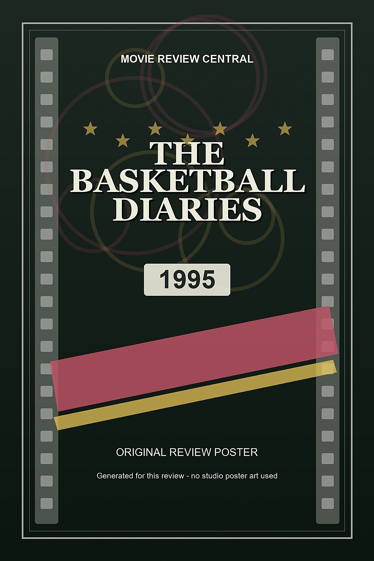 The Basketball Diaries (1995) - original review poster The Basketball Diaries (1995) - original review poster