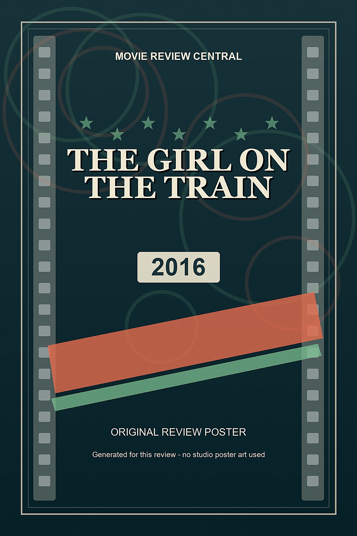 The Girl on the Train (2016) - original review poster