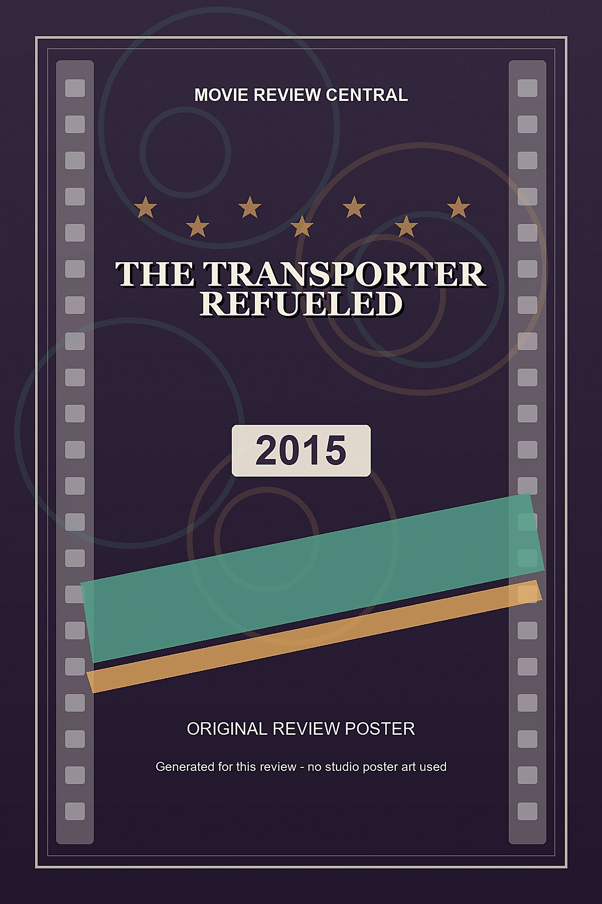 The Transporter Refueled (2015) - original review poster The Transporter Refueled (2015) - original review poster