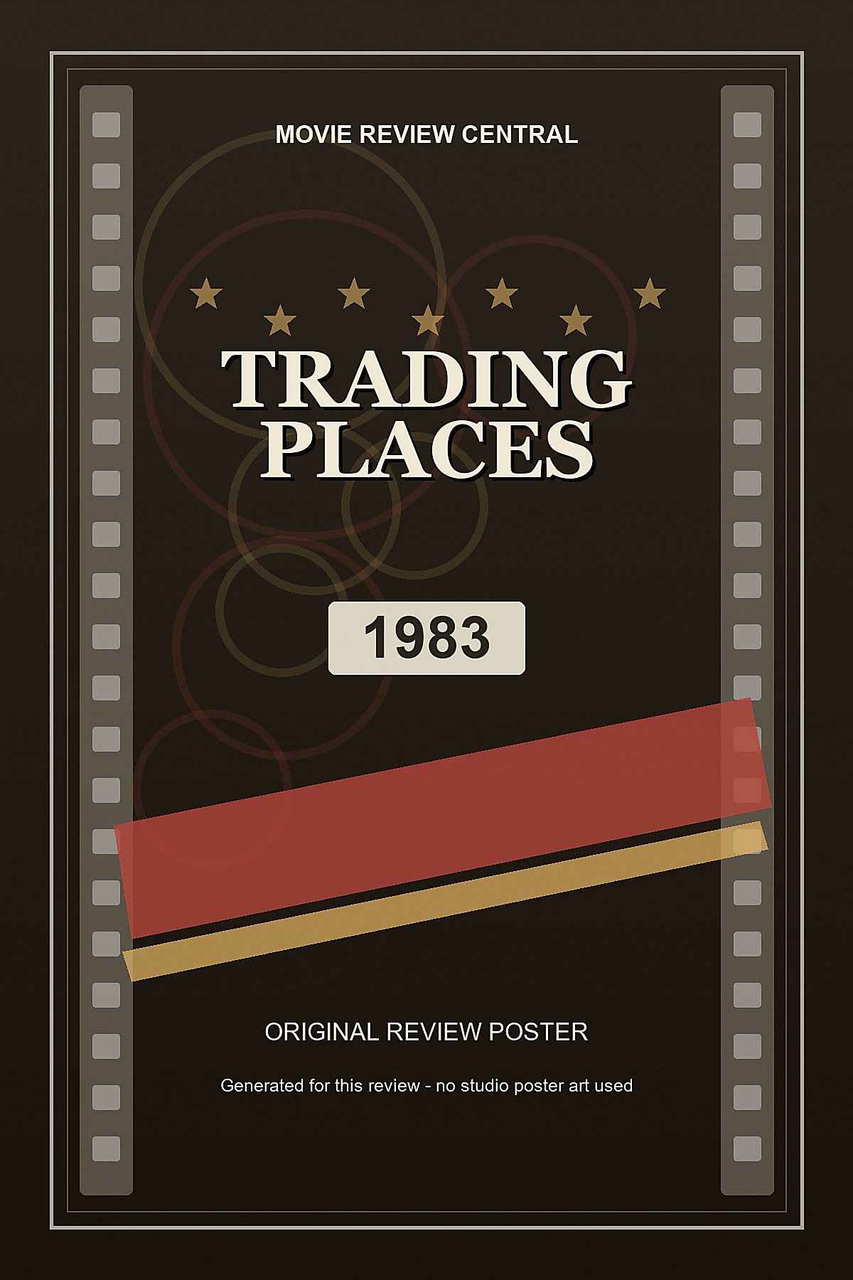 Trading Places (1983) - original review poster