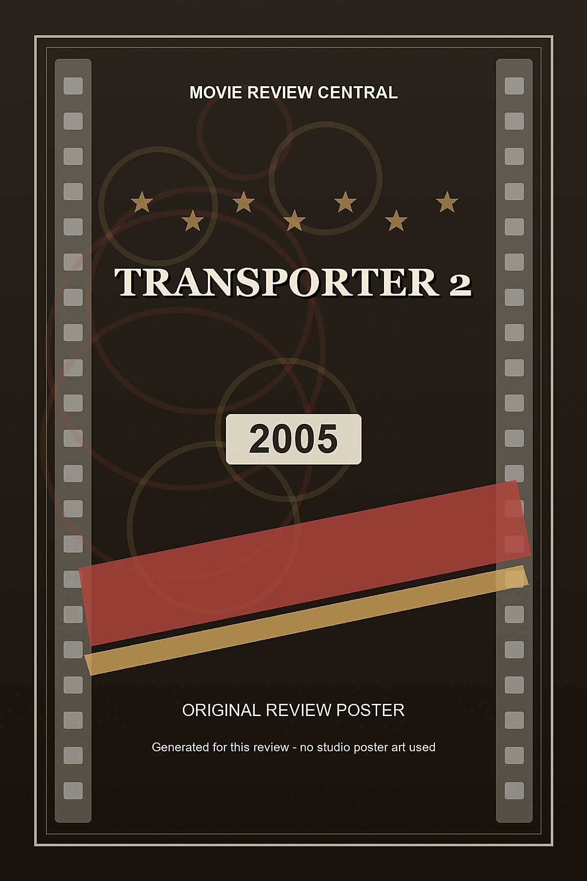 Transporter 2 (2005) - original review poster