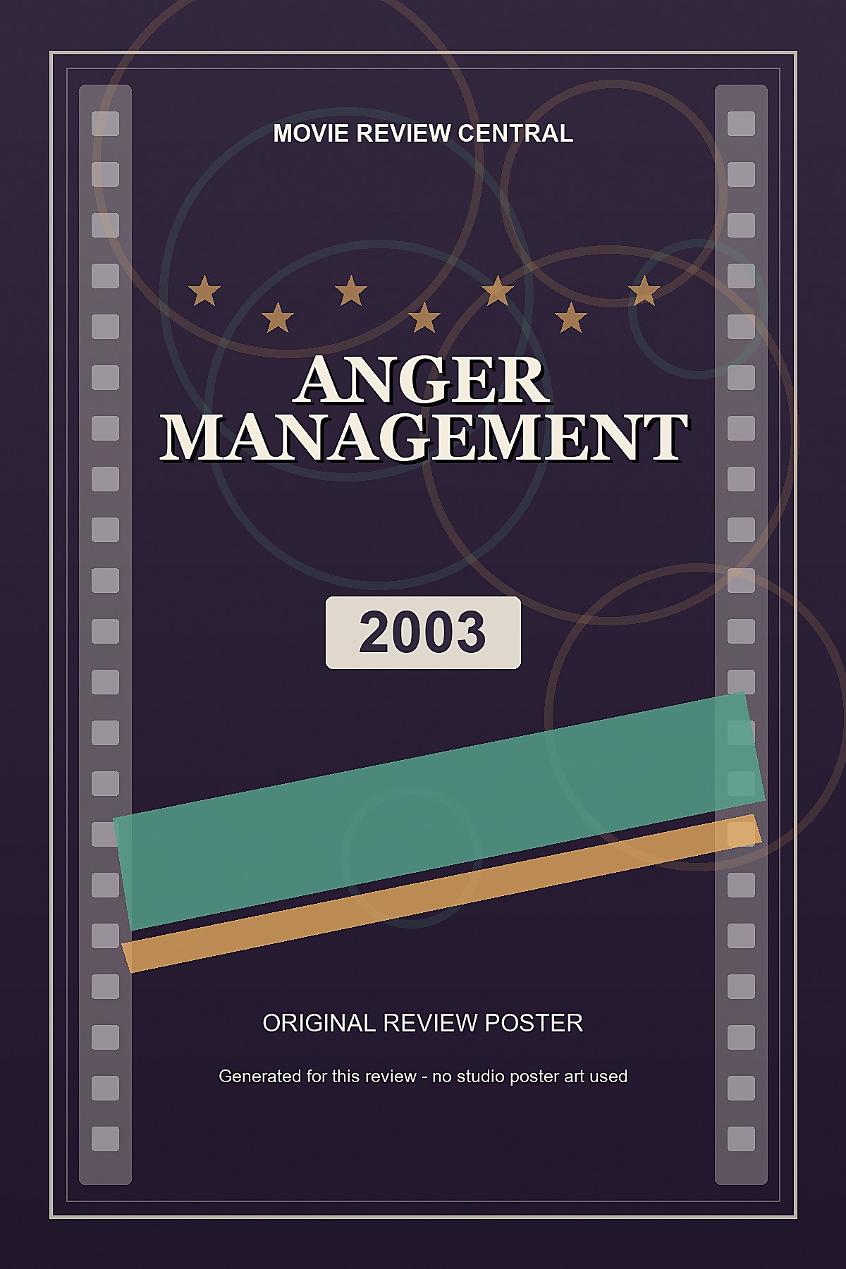 Anger Management (2003) - original review poster