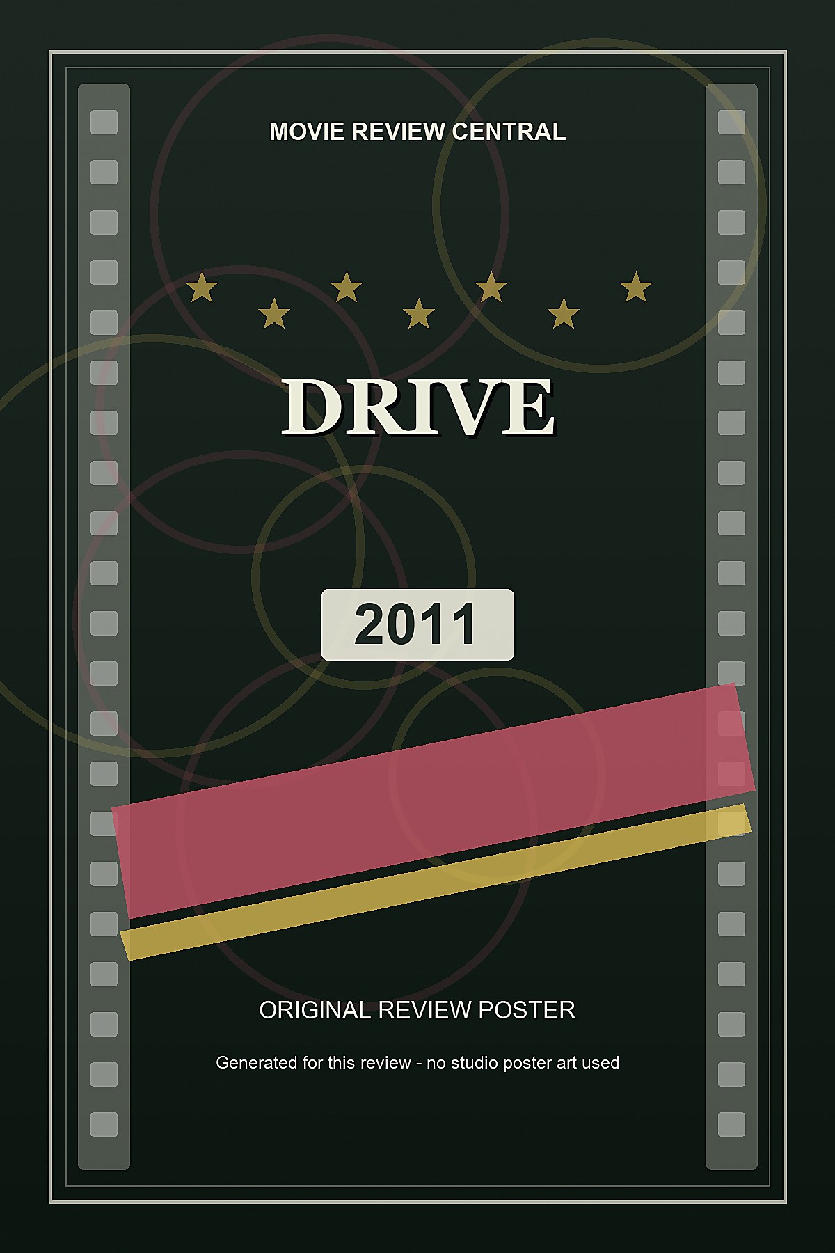 Drive (2011) - original review poster Drive (2011) - original review poster