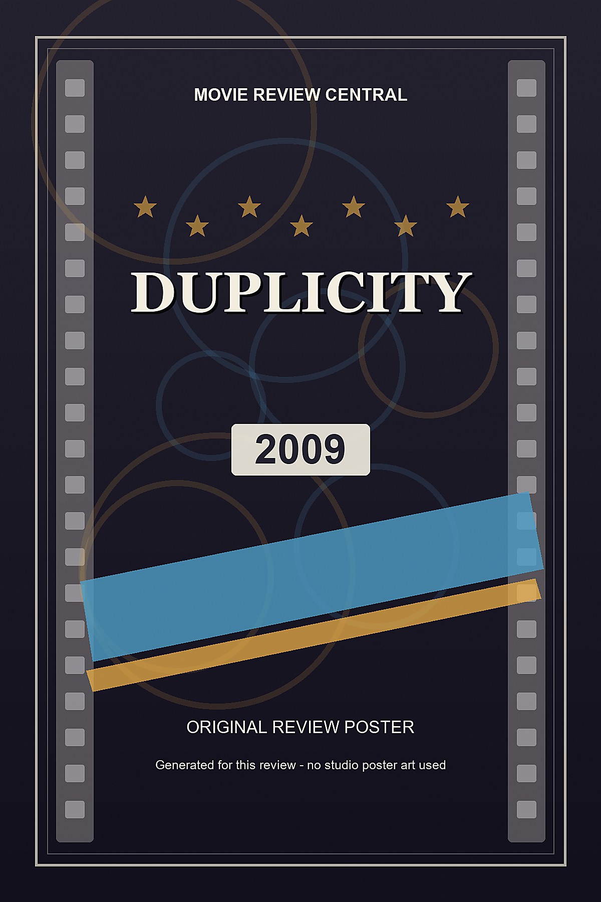 Duplicity (2009) - original review poster Duplicity (2009) - original review poster