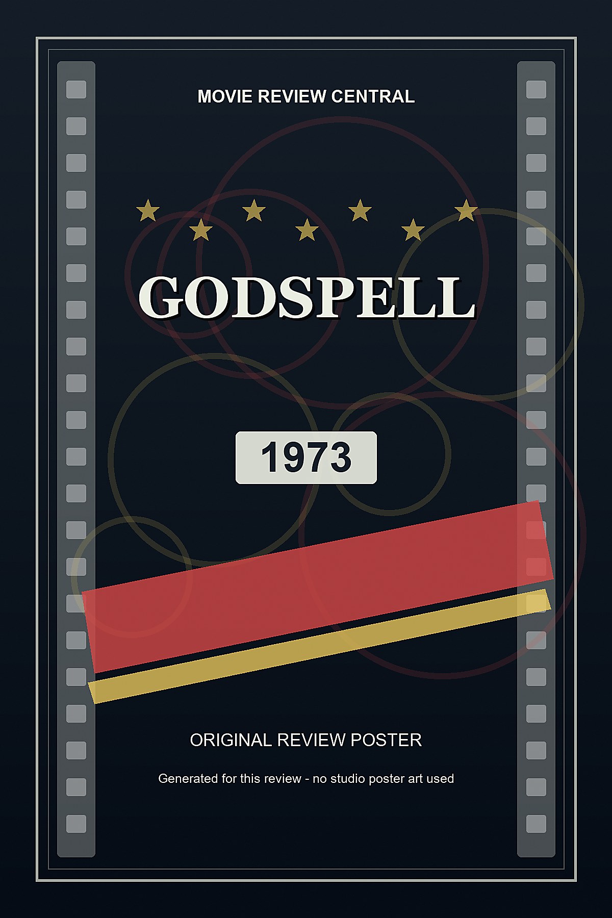 Godspell (1973) - original review poster