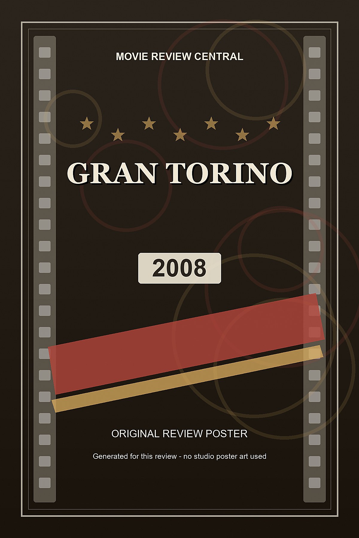 Gran Torino (2008) - original review poster Gran Torino (2008) - original review poster