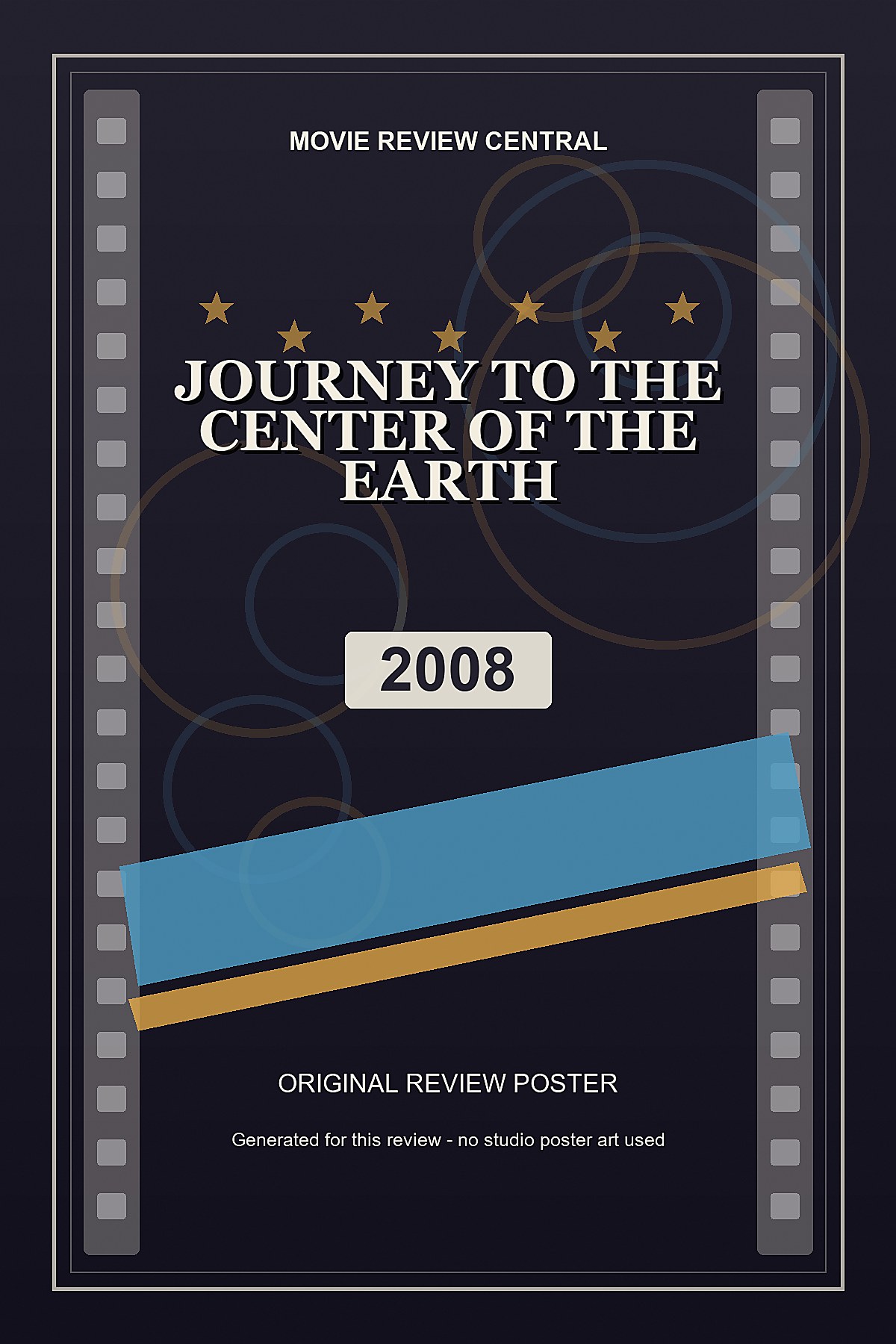 Journey to the Center of the Earth (2008) - original review poster Journey to the Center of the Earth (2008) - original review poster