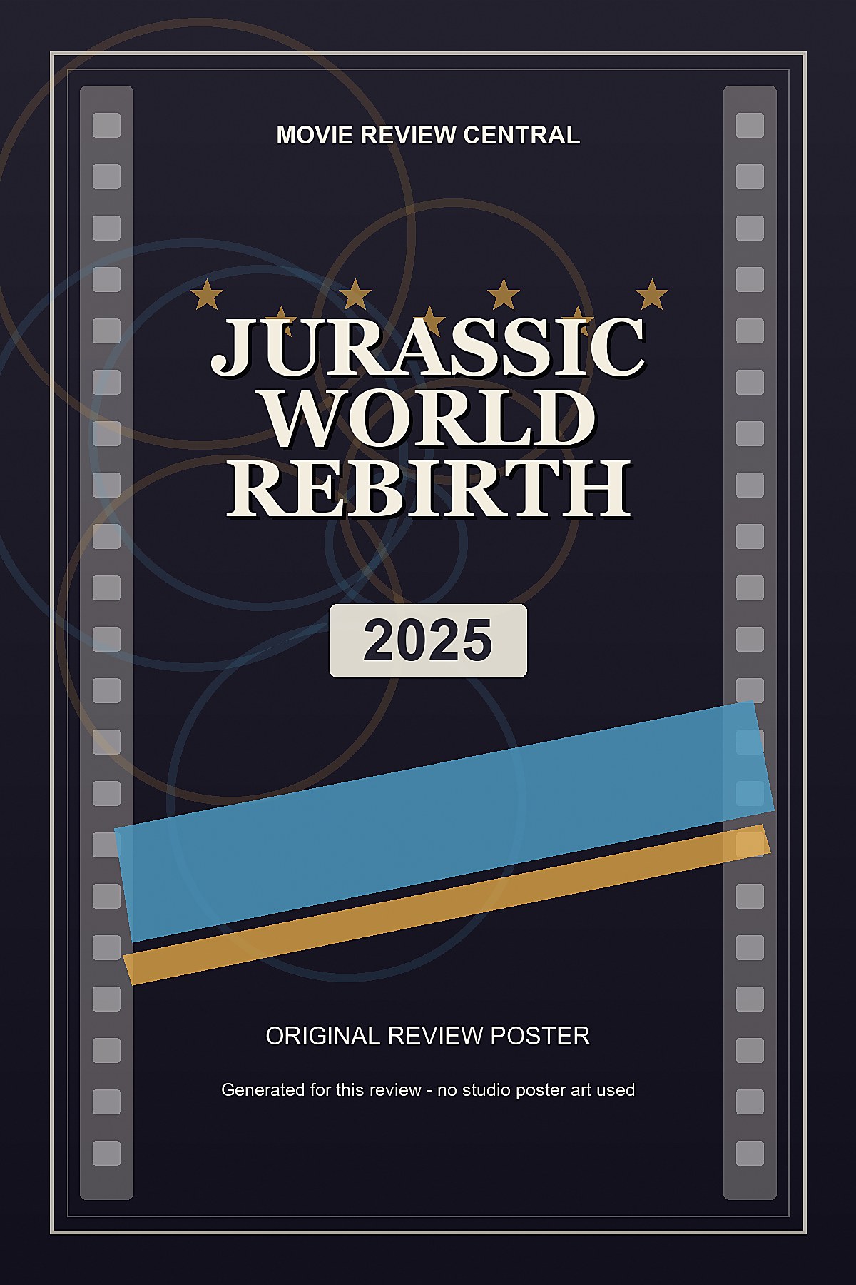 Jurassic World Rebirth (2025) - original review poster Jurassic World Rebirth (2025) - original review poster
