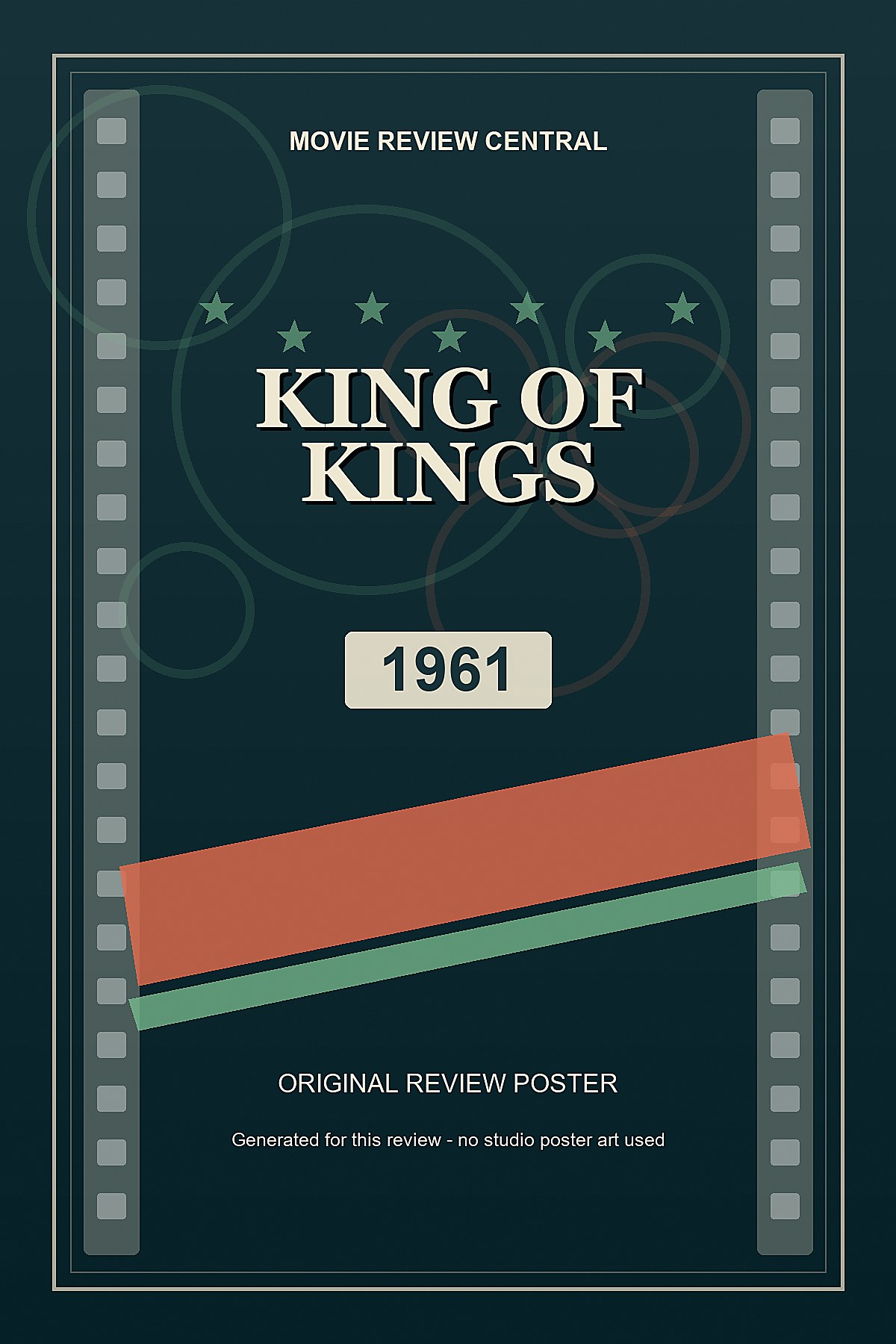 King of Kings (1961) - original review poster