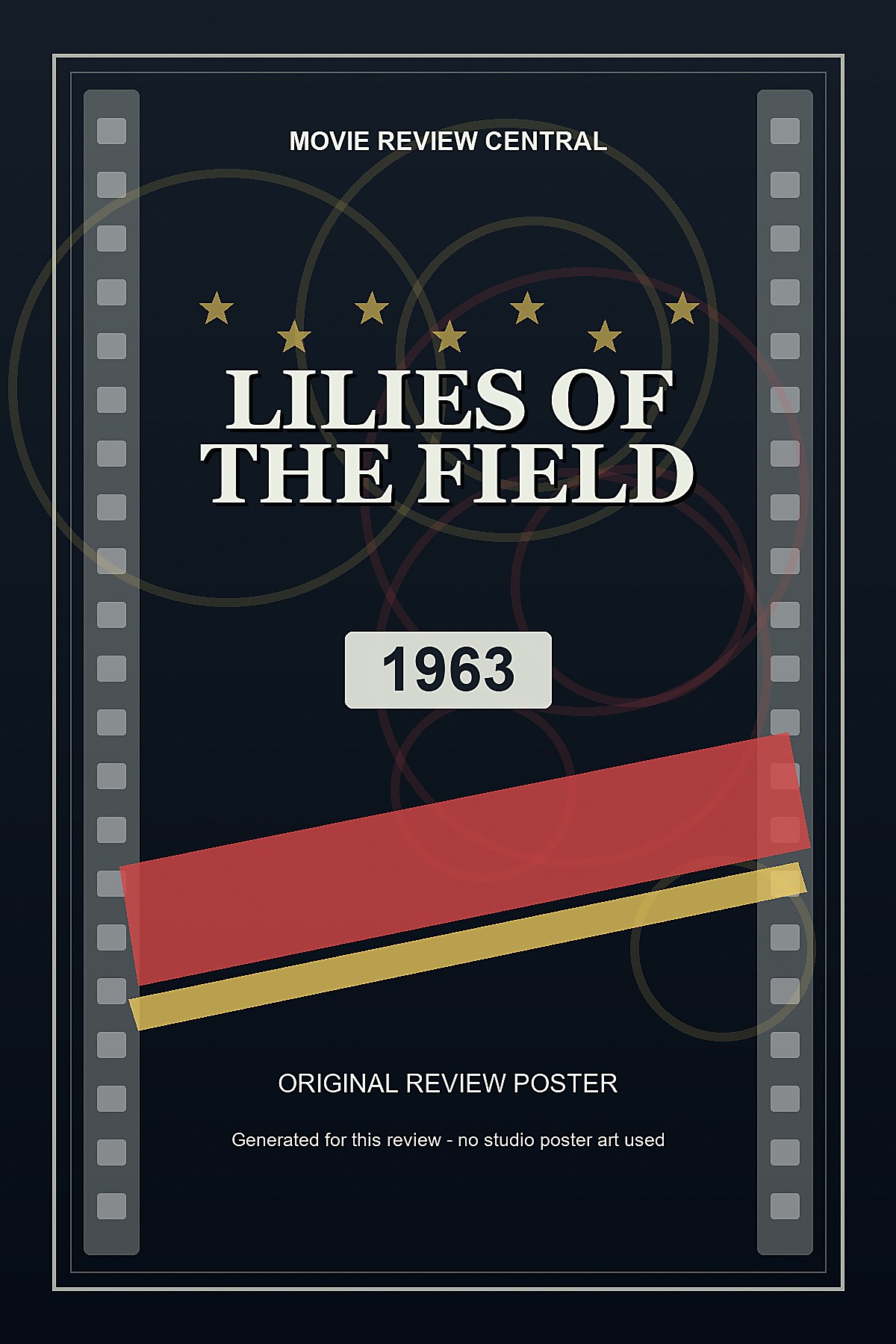 Lilies of the Field (1963) - original review poster Lilies of the Field (1963) - original review poster