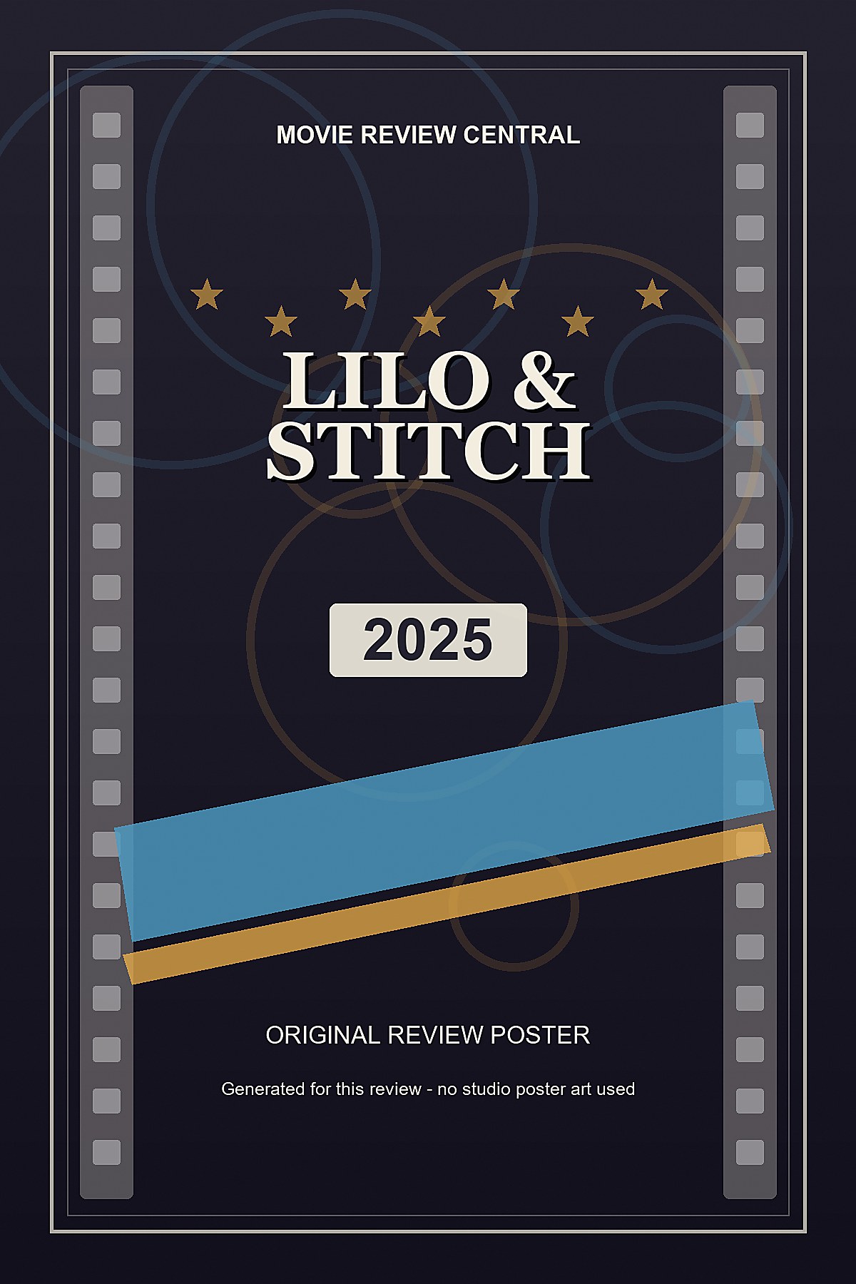 Lilo & Stitch (2025) - original review poster Lilo & Stitch (2025) - original review poster