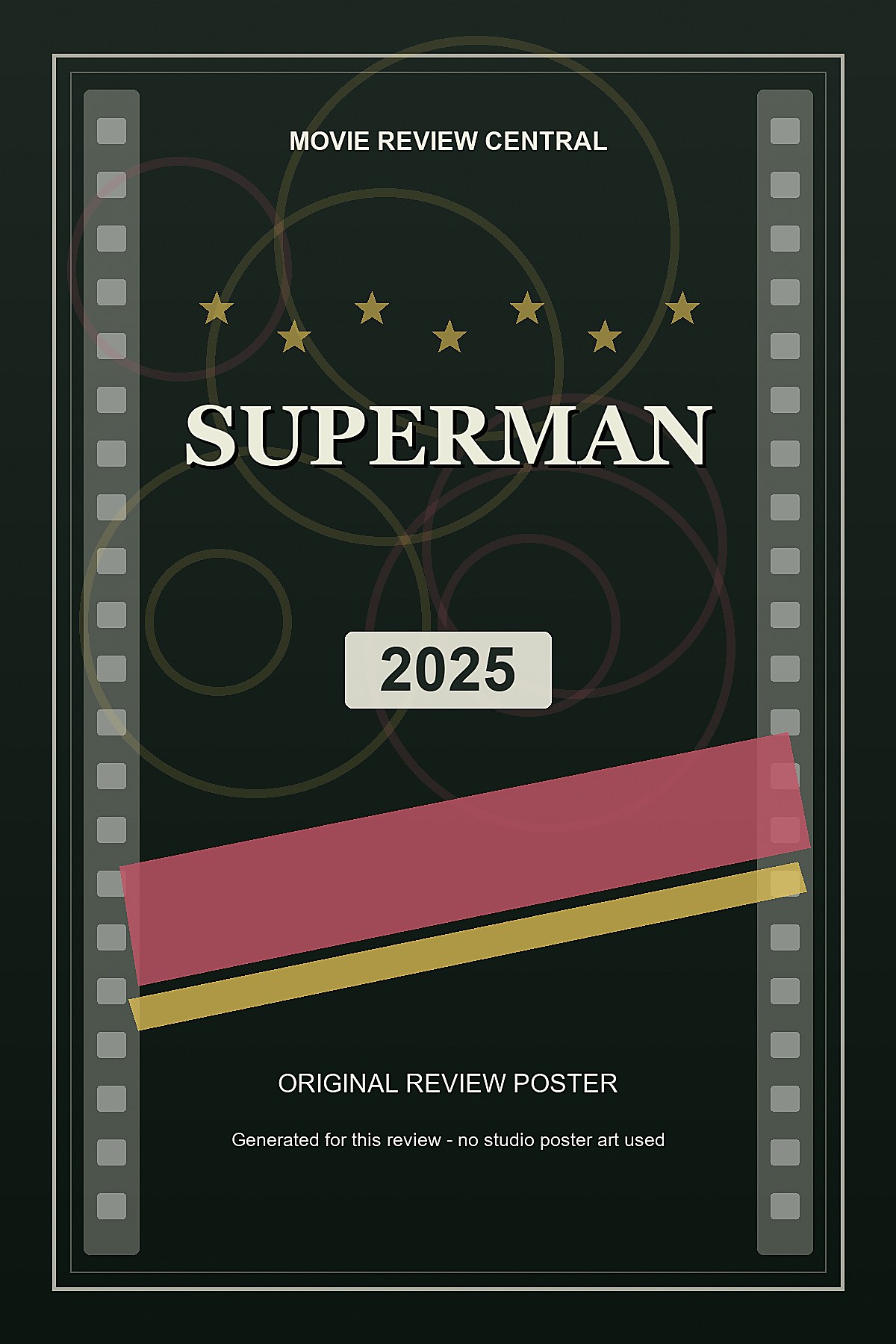 Superman (2025) - original review poster Superman (2025) - original review poster