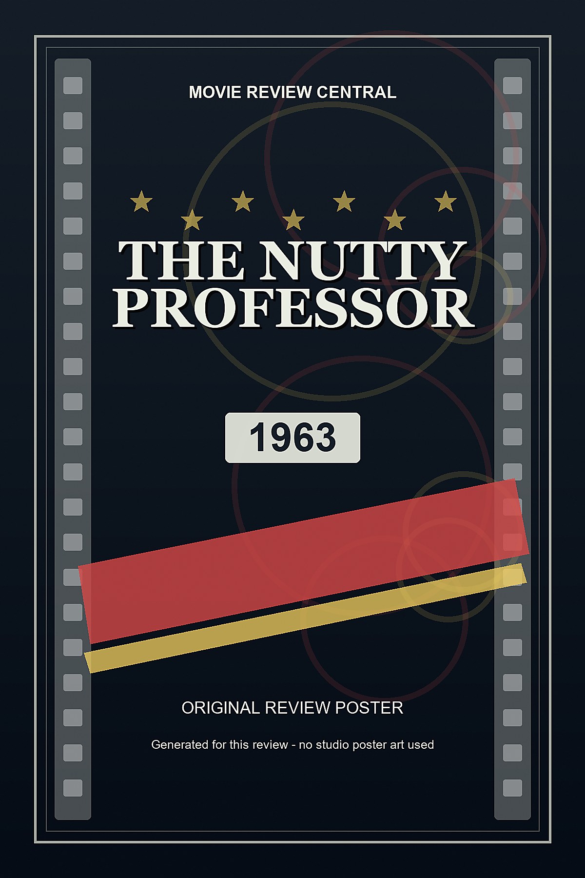The Nutty Professor (1963) - original review poster The Nutty Professor (1963) - original review poster