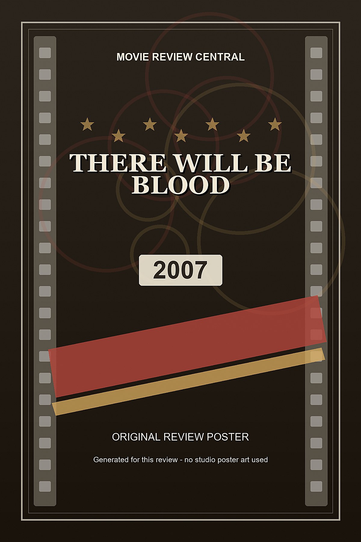 There Will Be Blood (2007) - original review poster There Will Be Blood (2007) - original review poster
