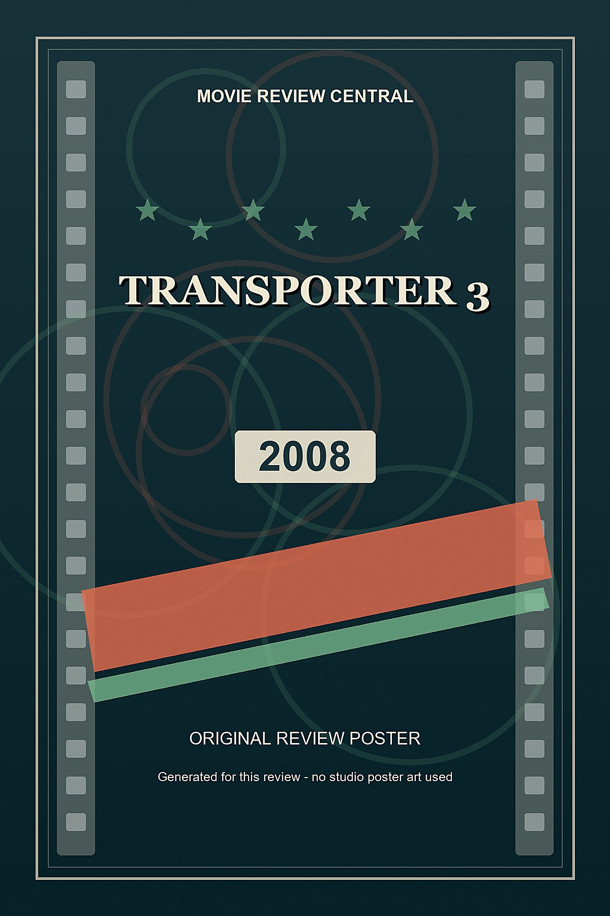 Transporter 3 (2008) - original review poster