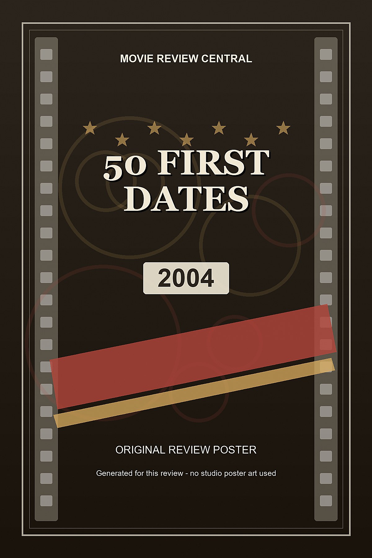50 First Dates (2004) - original review poster