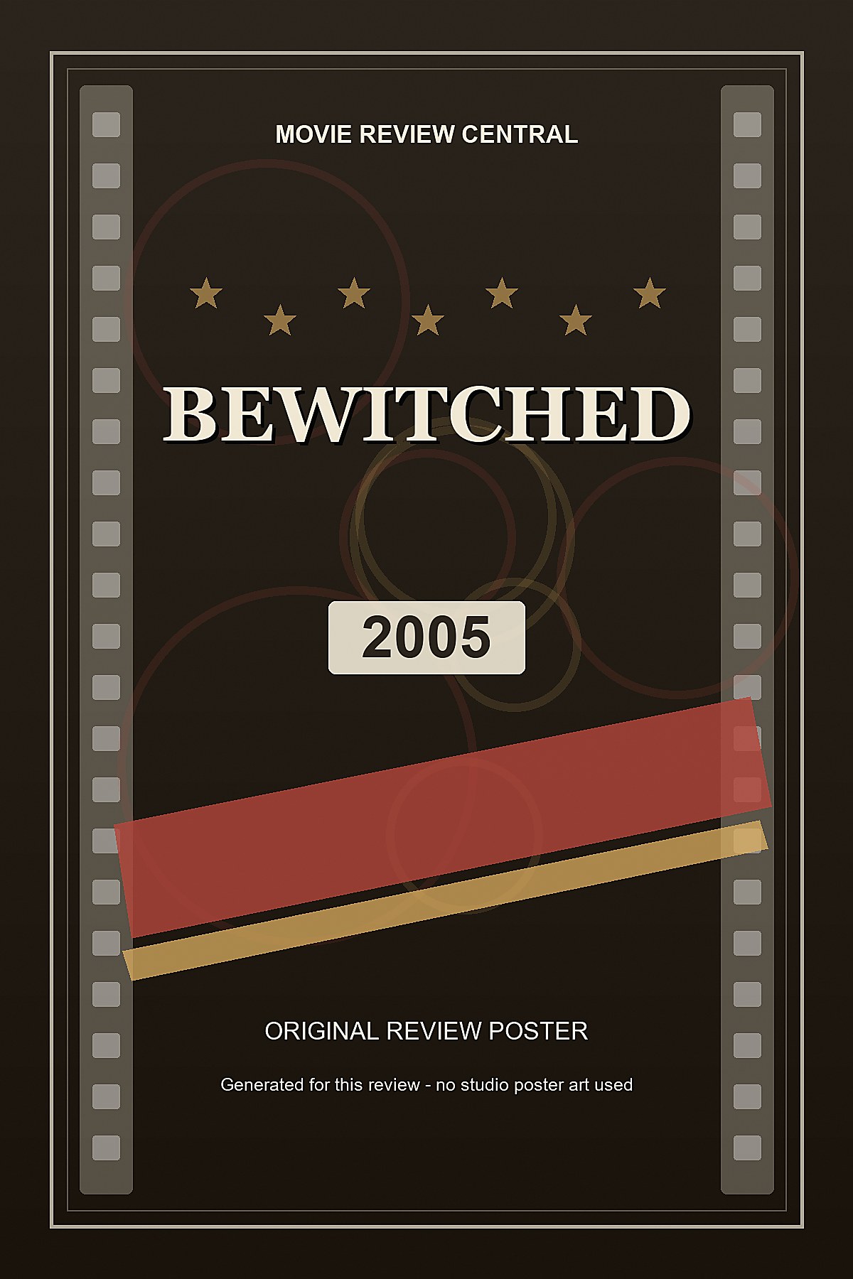 Bewitched (2005) - original review poster Bewitched (2005) - original review poster