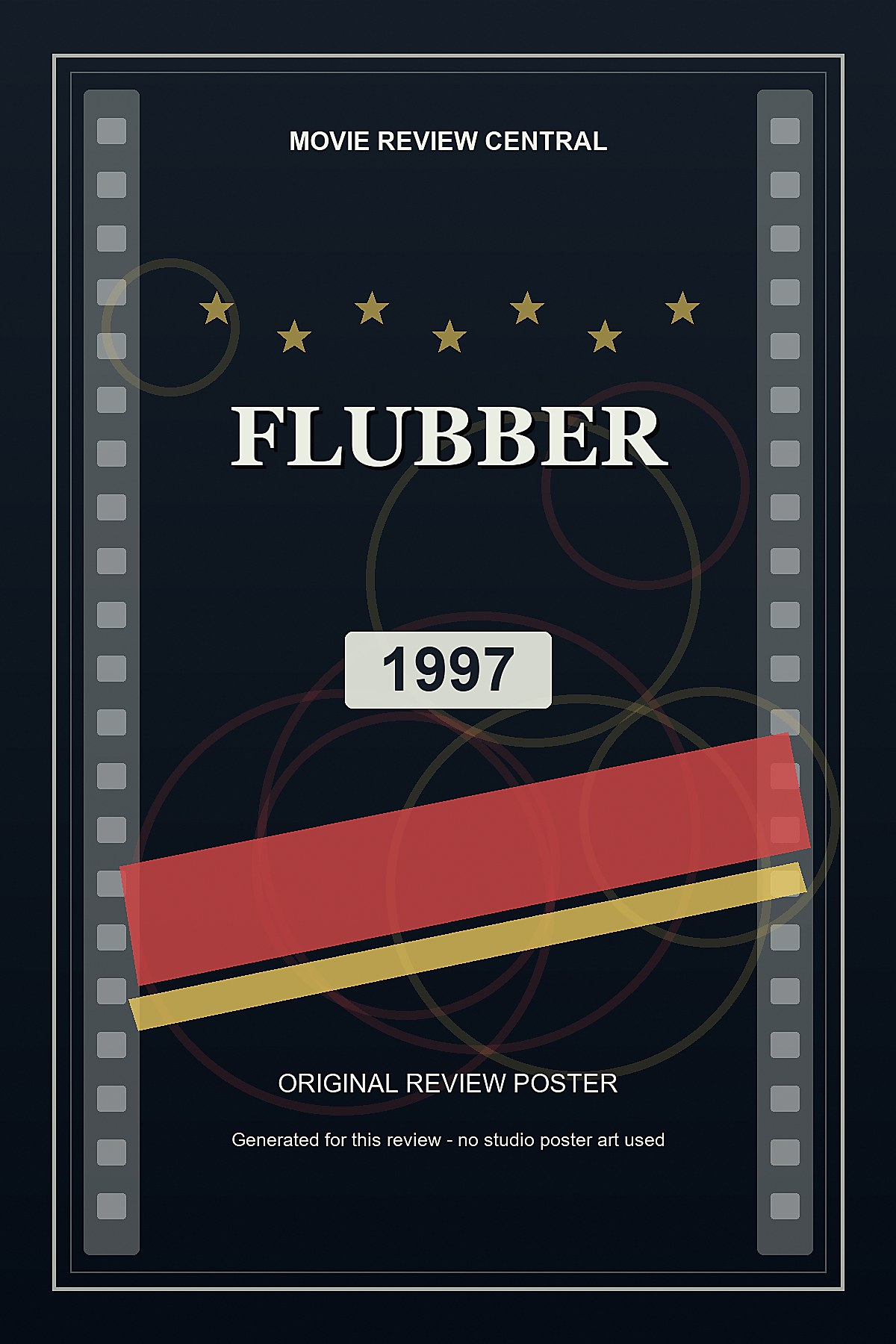 Flubber (1997) - original review poster Flubber (1997) - original review poster