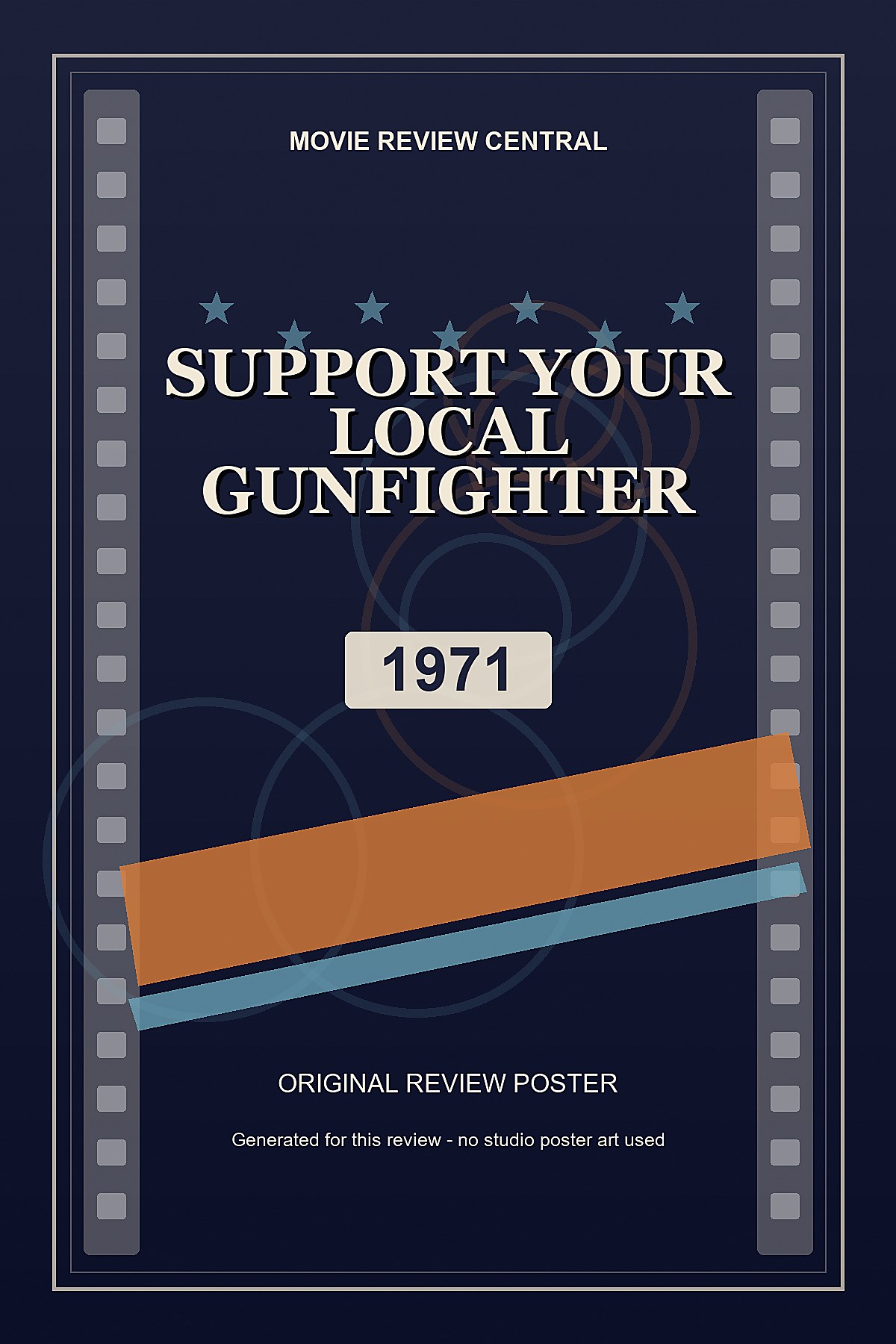 Support Your Local Gunfighter (1971) - original review poster Support Your Local Gunfighter (1971) - original review poster