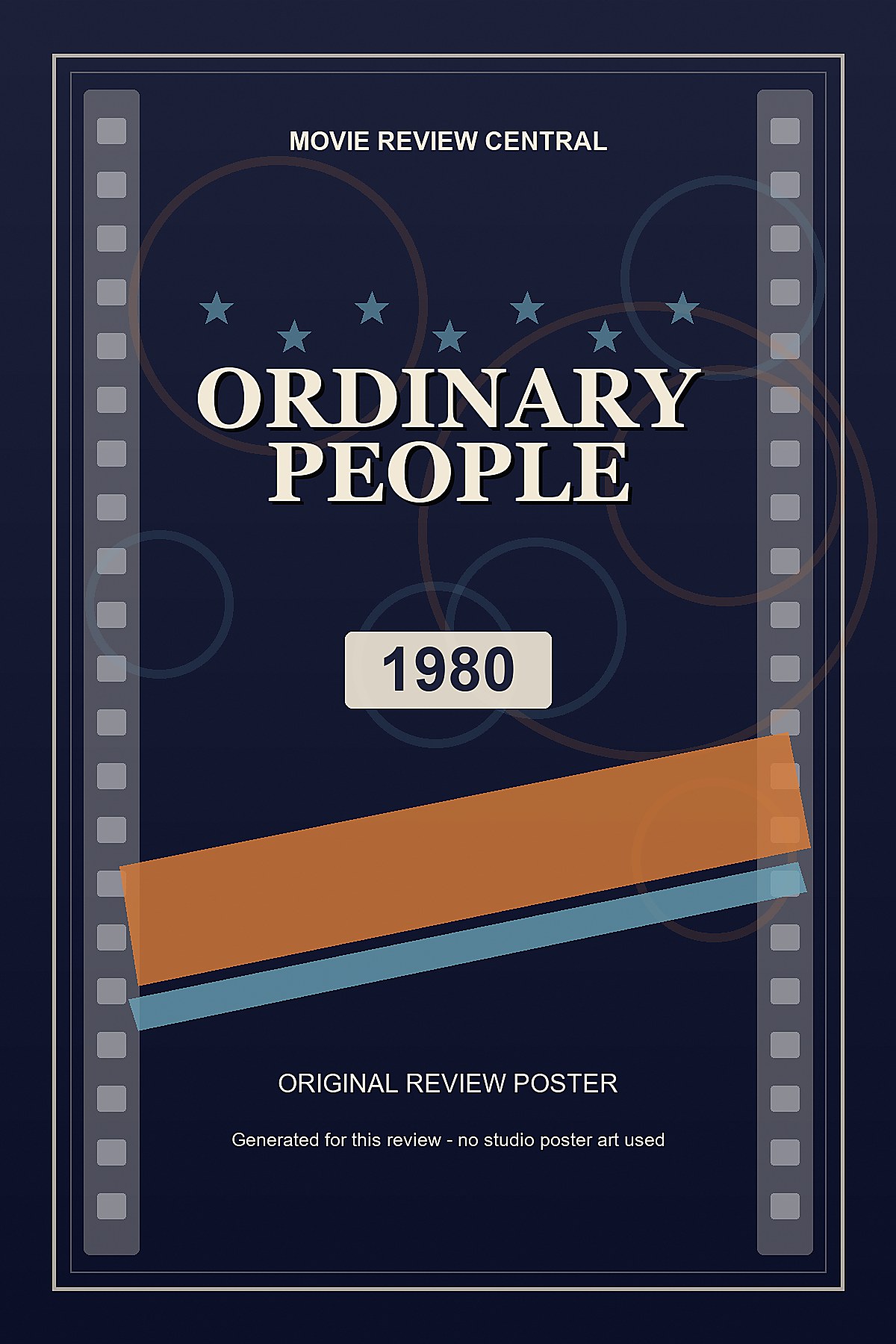Ordinary People (1980) - original review poster