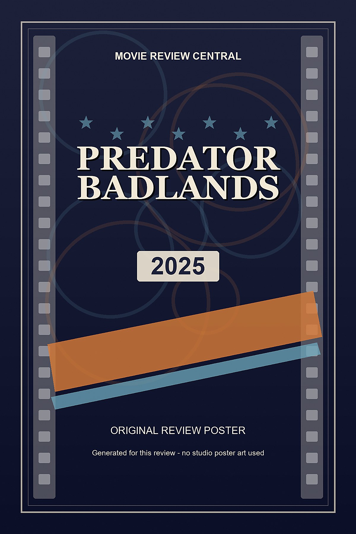 Predator: Badlands (2025) - original review poster Predator: Badlands (2025) - original review poster