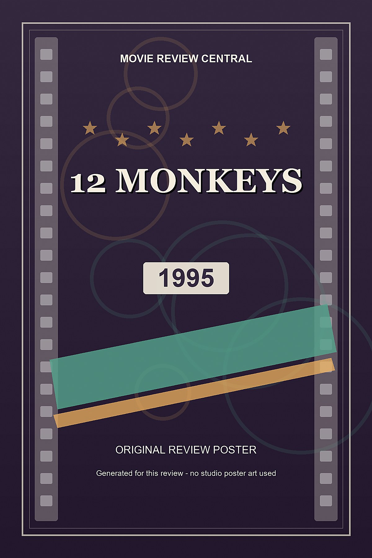 12 Monkeys (1995) - original review poster 12 Monkeys (1995) - original review poster