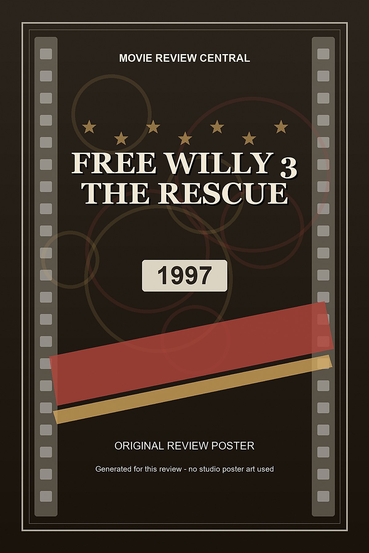Free Willy 3: The Rescue (1997) - original review poster