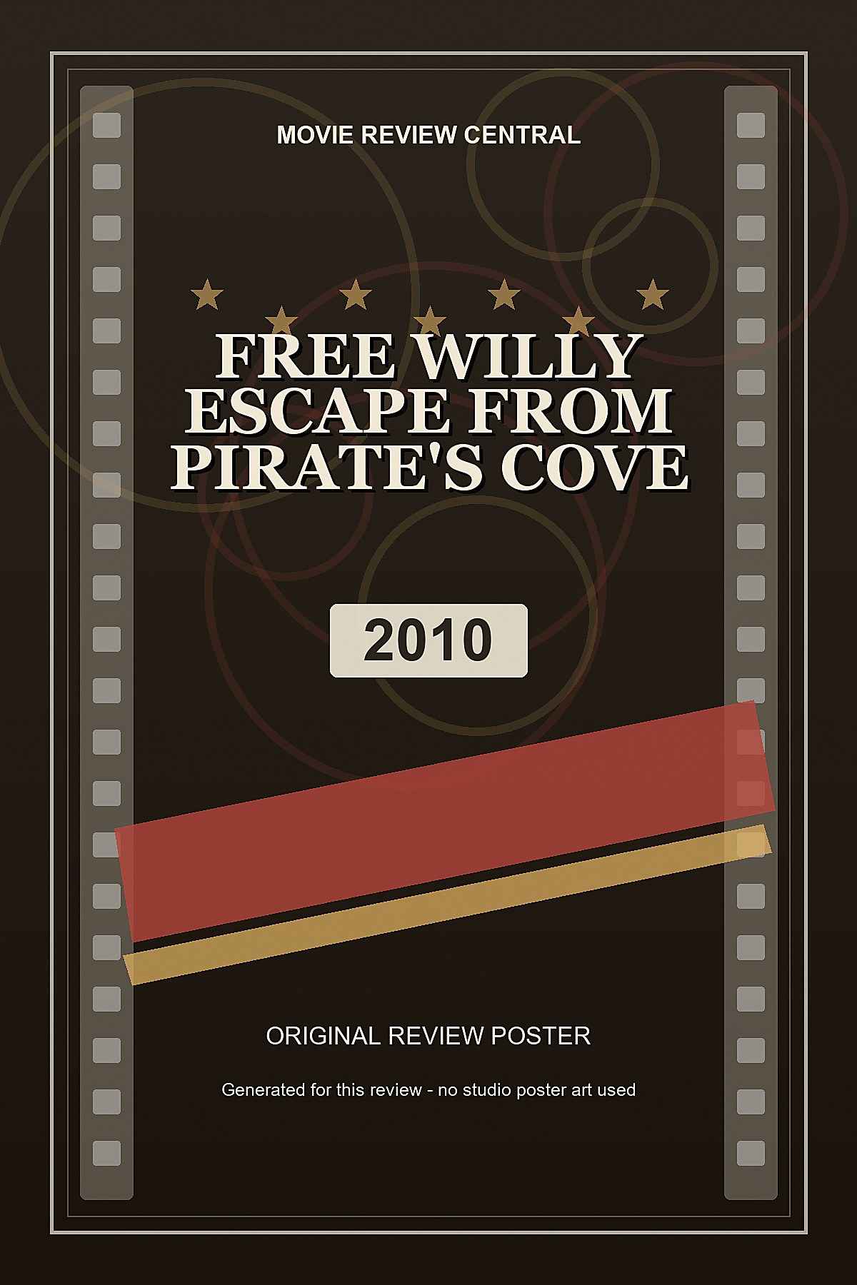 Free Willy: Escape from Pirate's Cove (2010) - original review poster