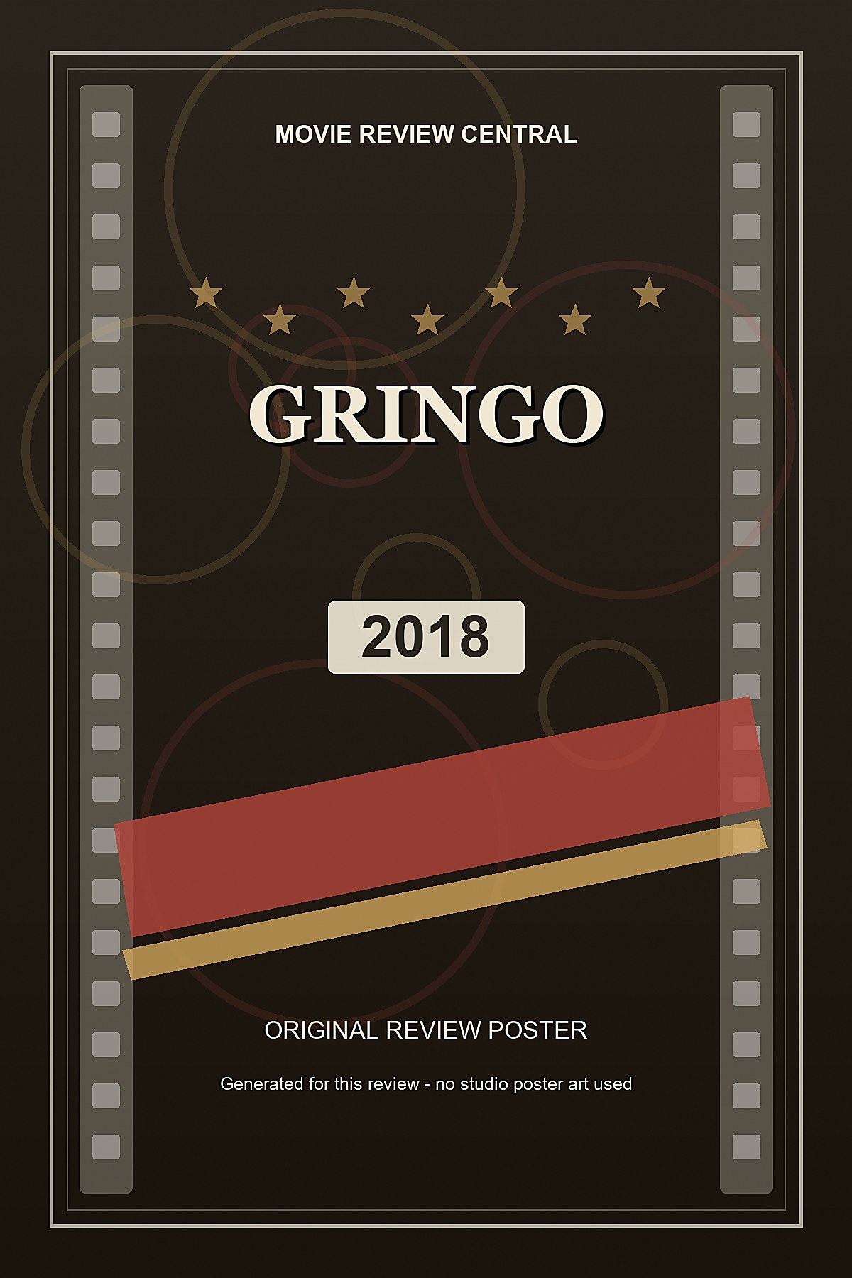 Gringo (2018) - original review poster Gringo (2018) - original review poster
