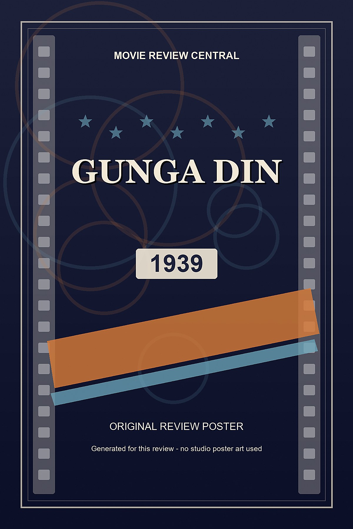 Gunga Din (1939) - original review poster Gunga Din (1939) - original review poster